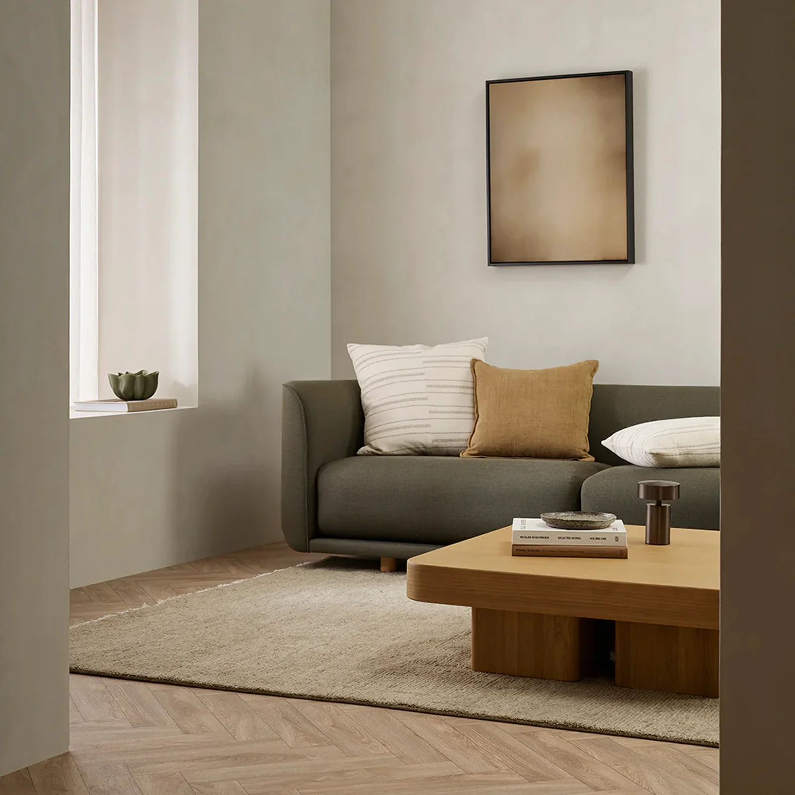 Tanami Floor Rug | Fossil - Image 2