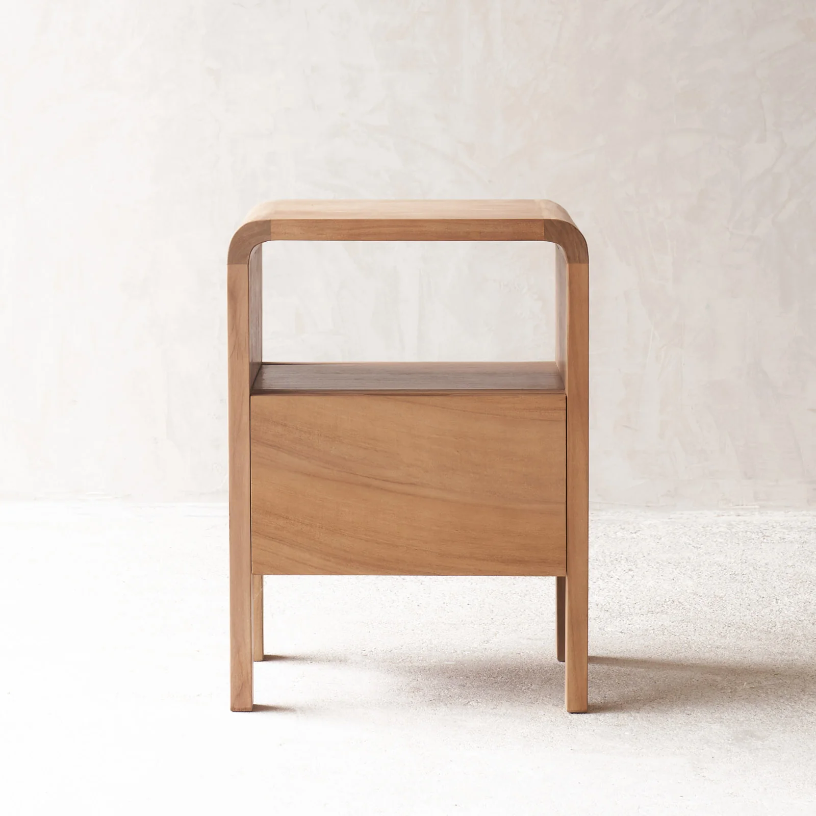 Tegan Bedside Table | Teak (55cm) - Image 5