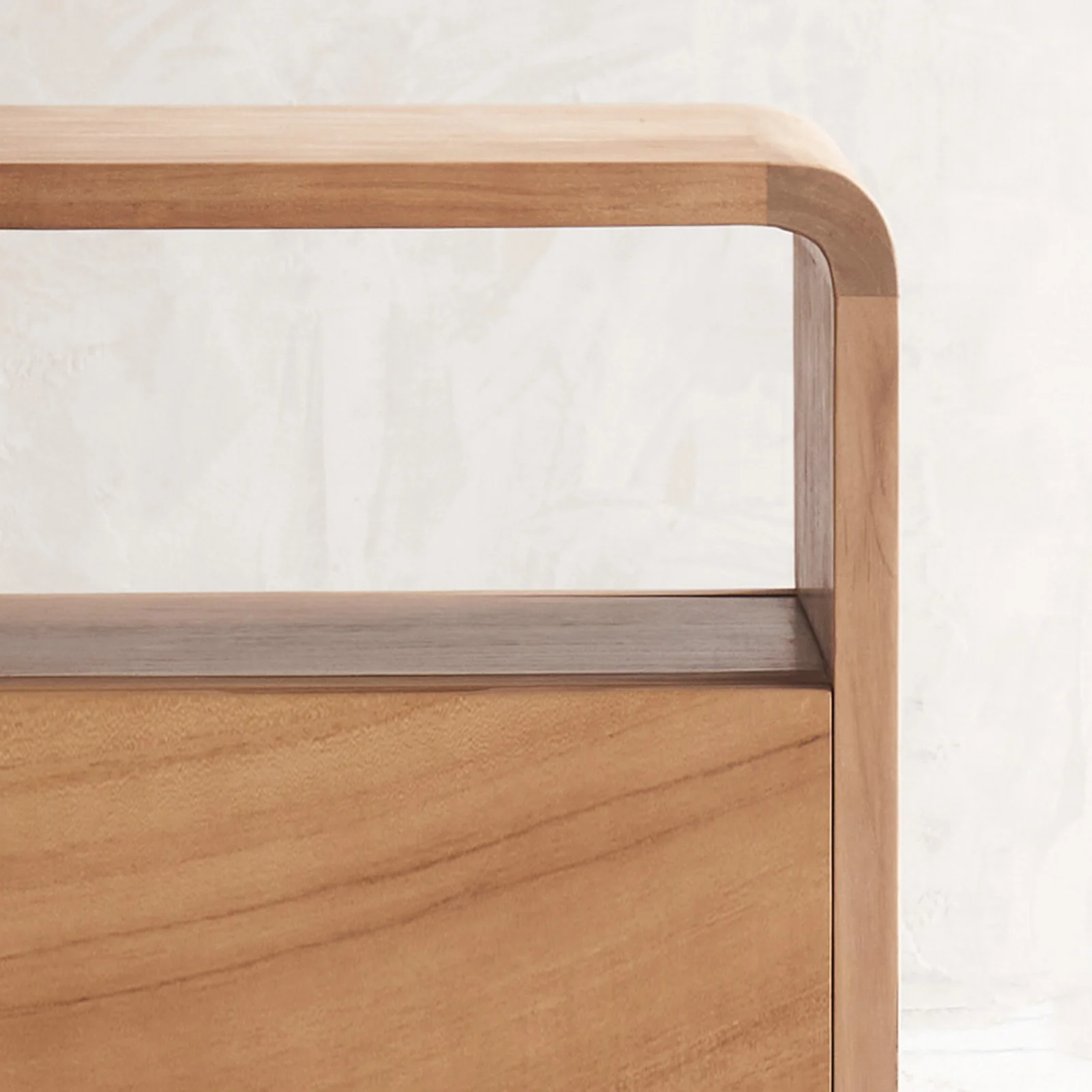 Tegan Bedside Table | Teak (55cm) - Image 8