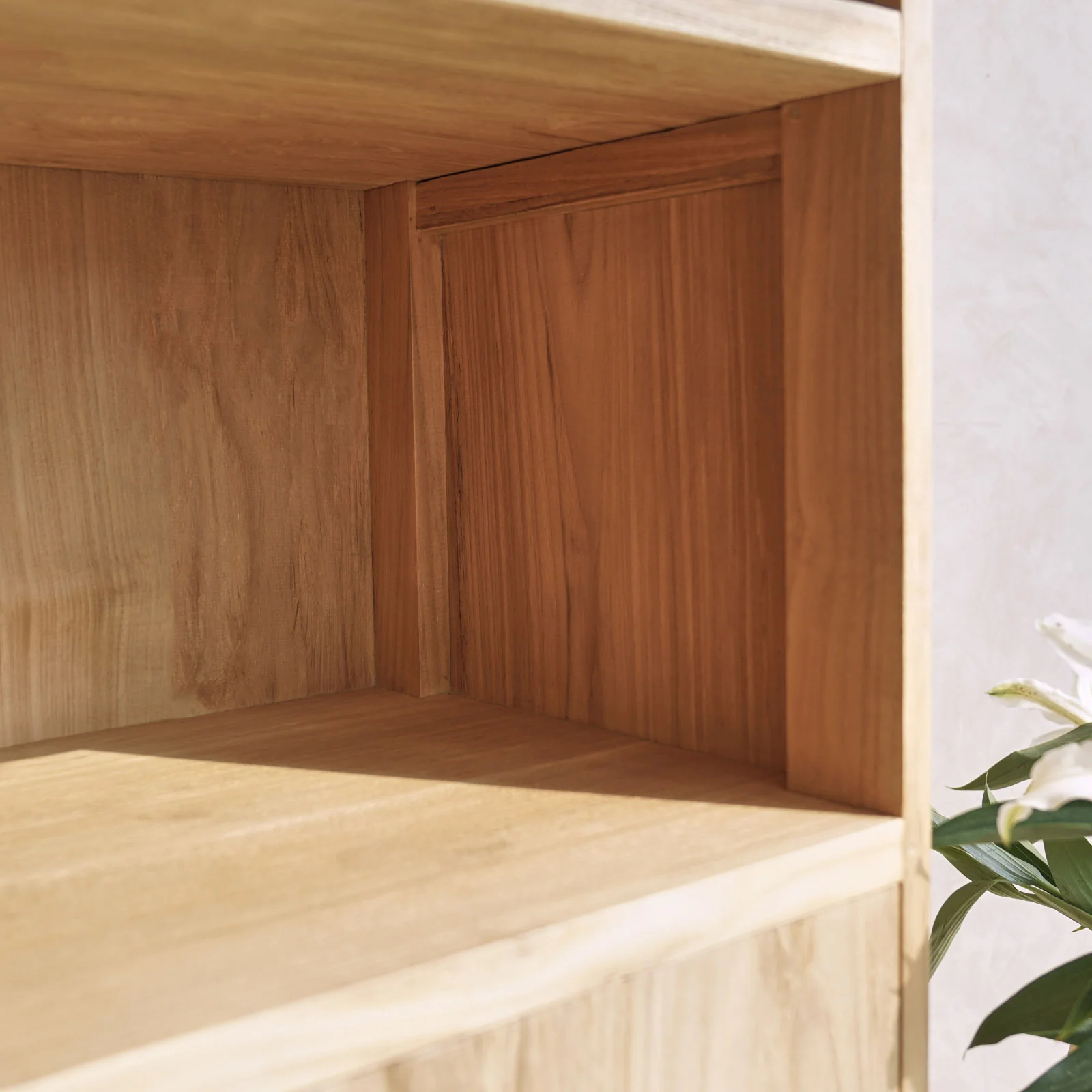 Java Bookcase | Old Teak - Natural (100cm) - Image 4
