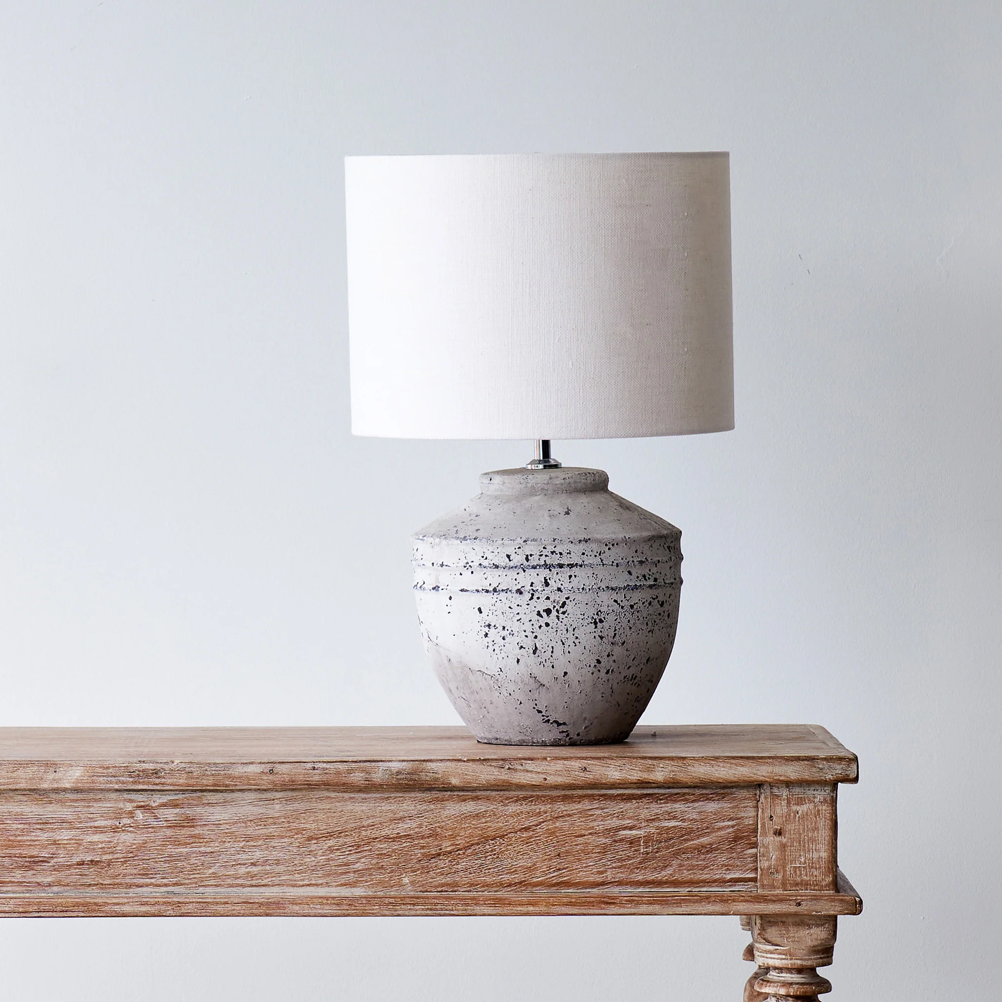 Toba Table Lamp | Grey (35cm) - Image 4