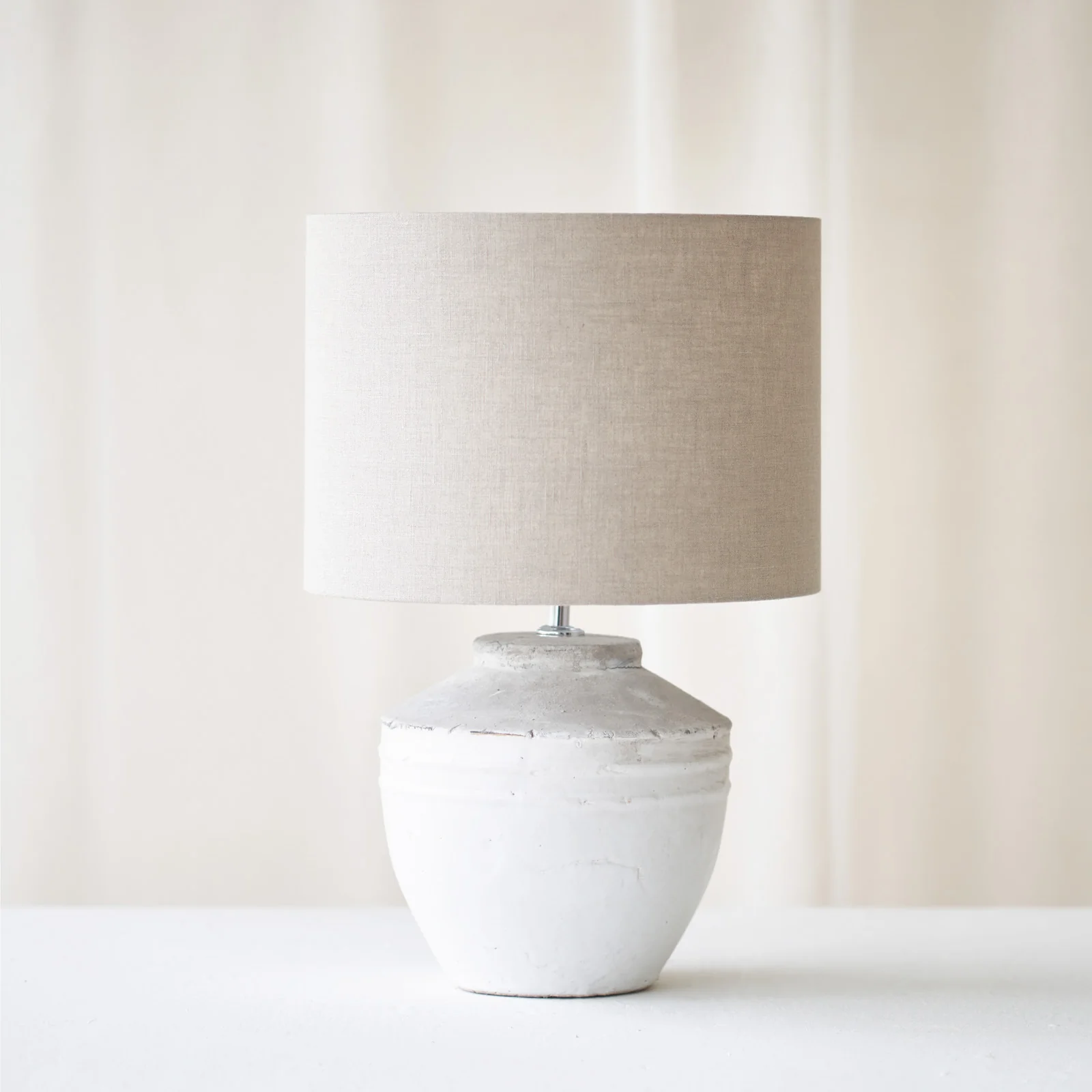 Toba Table Lamp | White (35cm) - Image 3