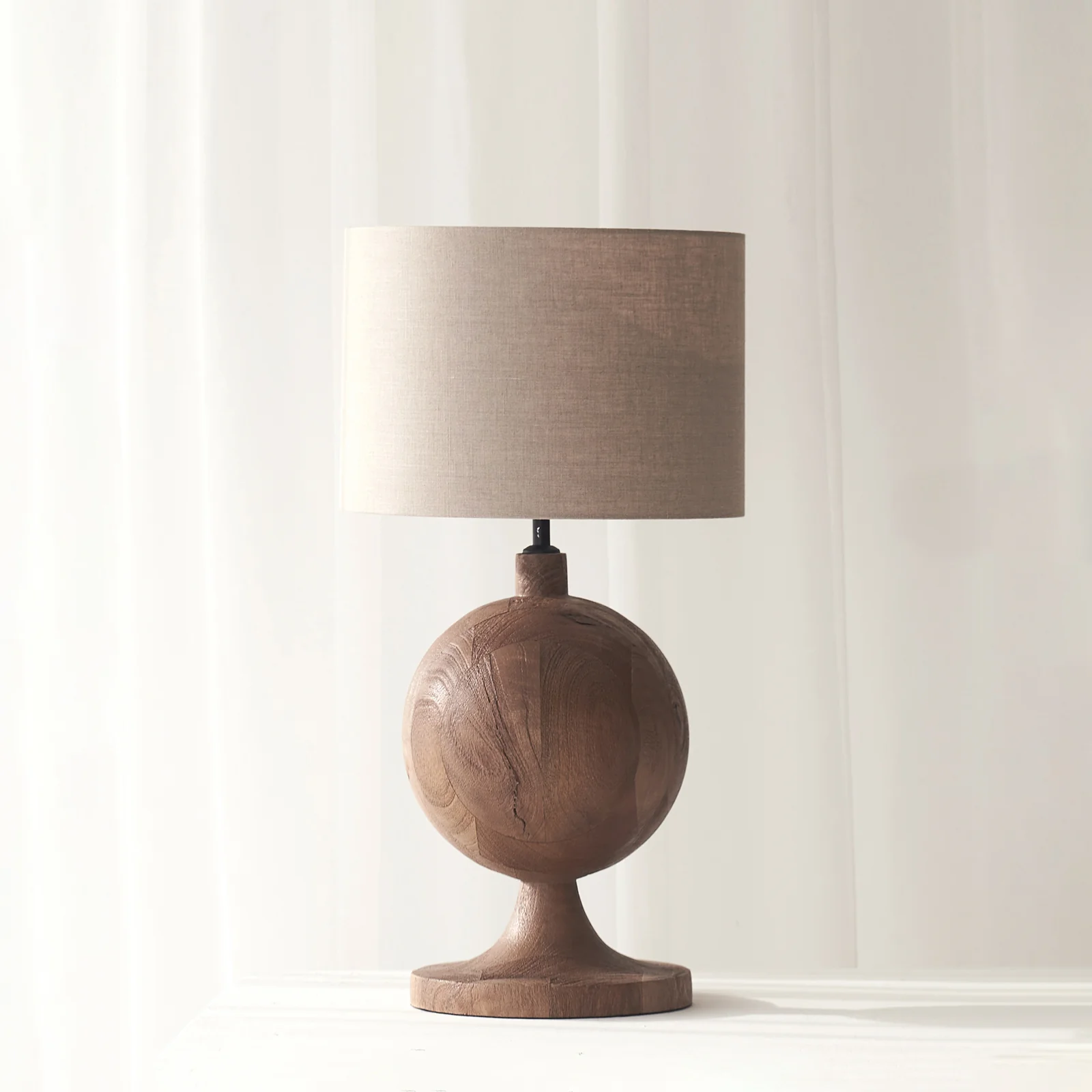 Tomasso Table Lamp | Dark Brown (40cm) - Image 2