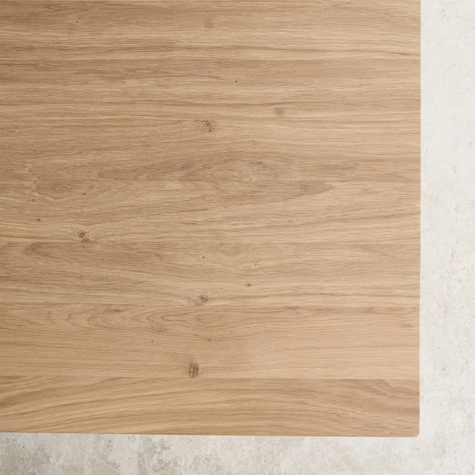 Torsion Square Dining Table | Oak - Natural (70cm) - Image 4