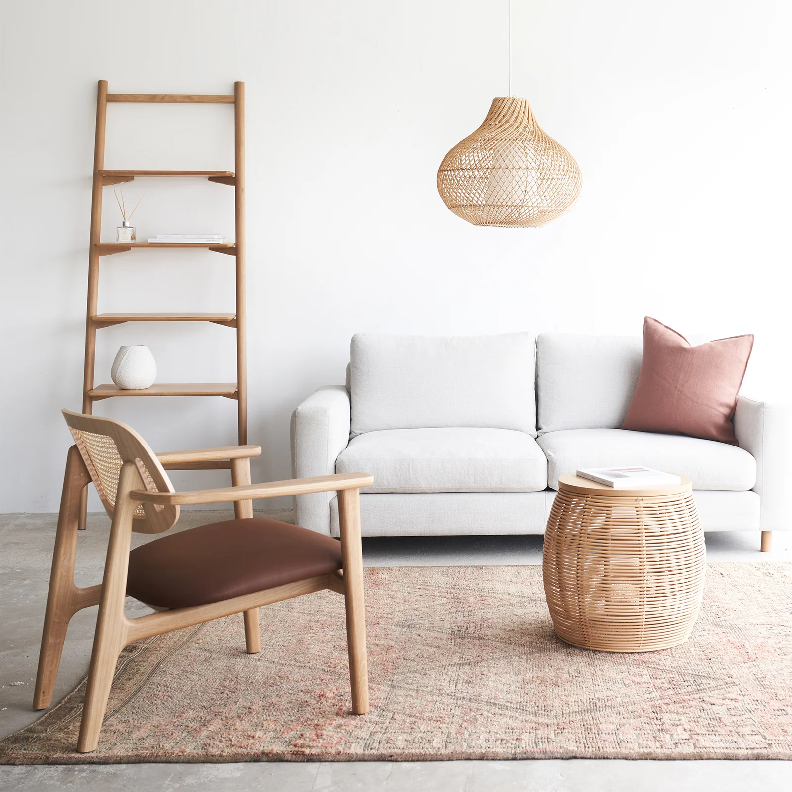 Tosta Rack | Oak - Natural (192cm) - Image 3