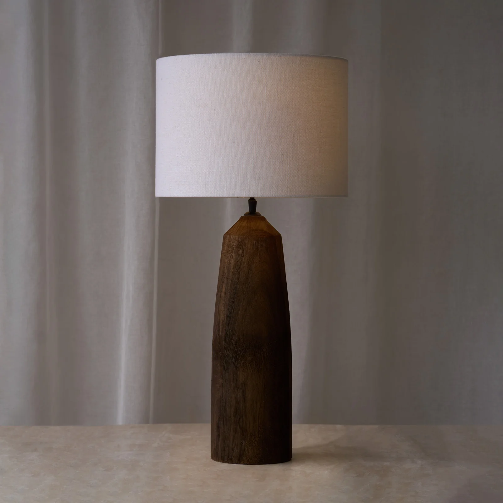 Trapani Table Lamp | Brown (53cm) - Image 6