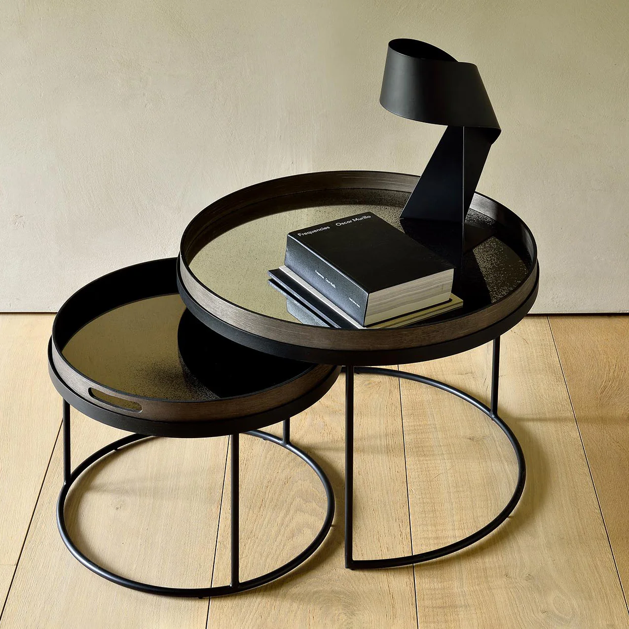 Tray Coffee Round Table Set | Small/Large (62cm) - Image 6
