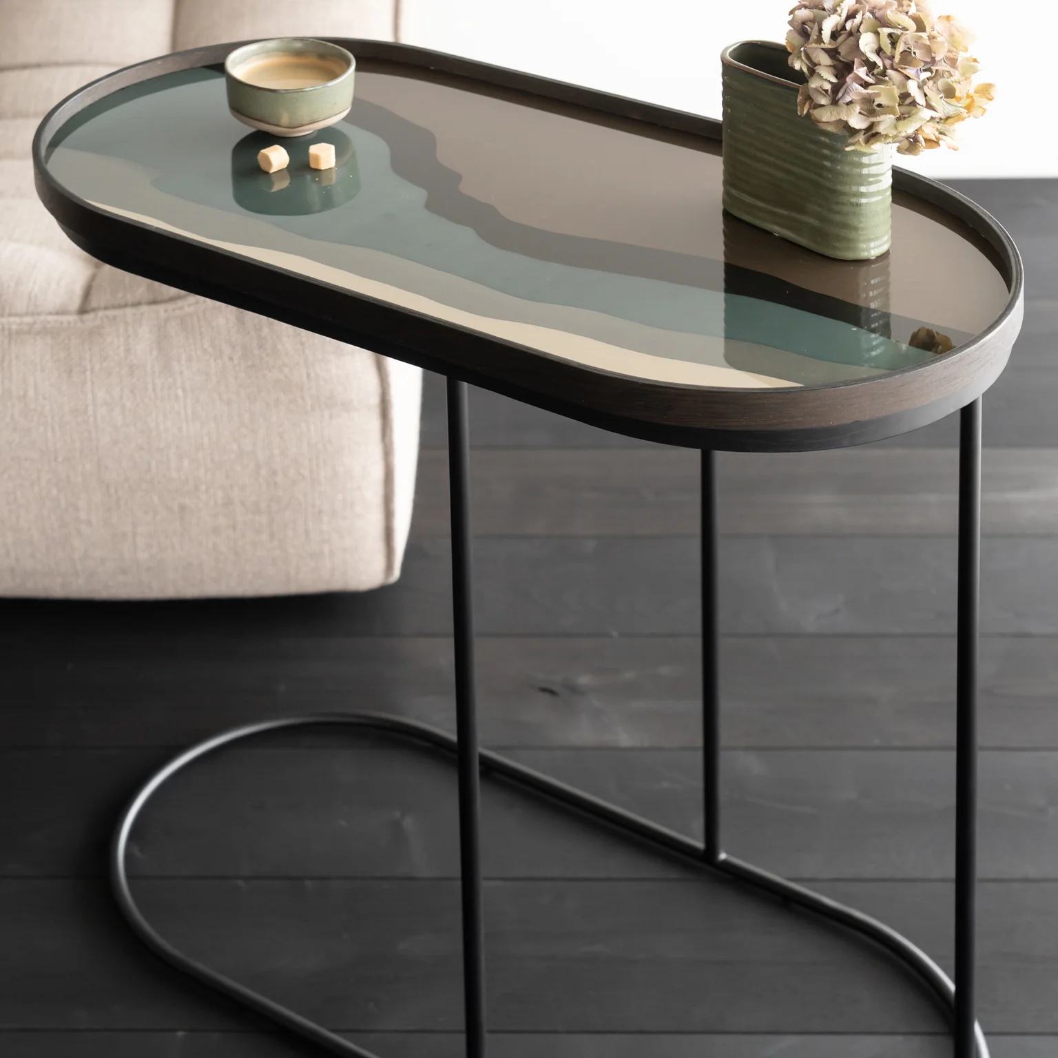 Tray Side Table | Oblong (69cm) - Image 5
