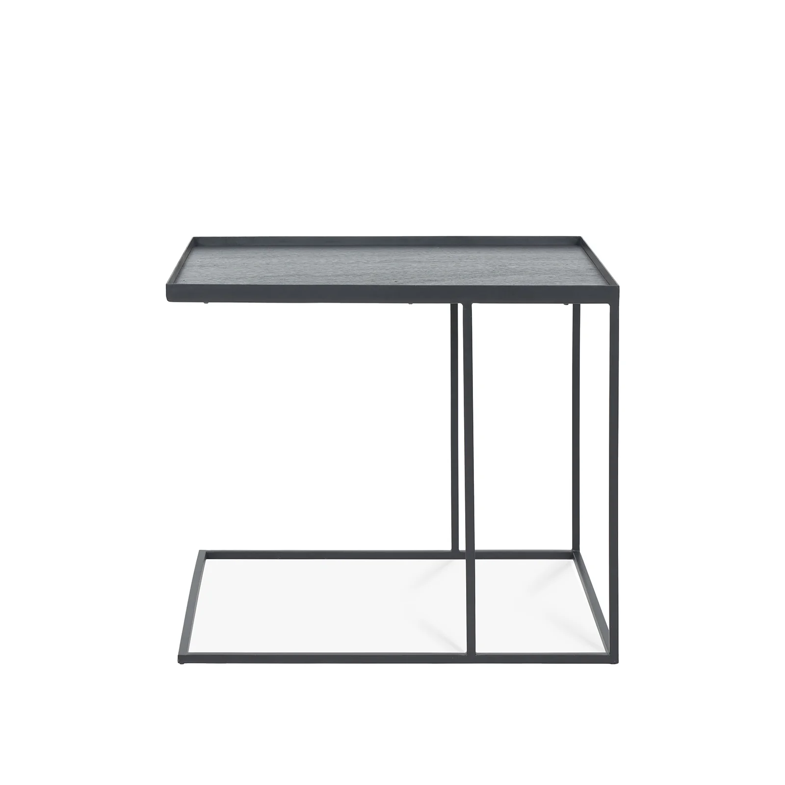 Tray Side Table | Square - Black (52cm) - Image 3