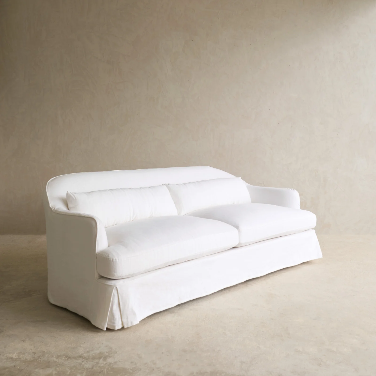 Trevi Fabric Sofa | Snow (230cm) - Image 5