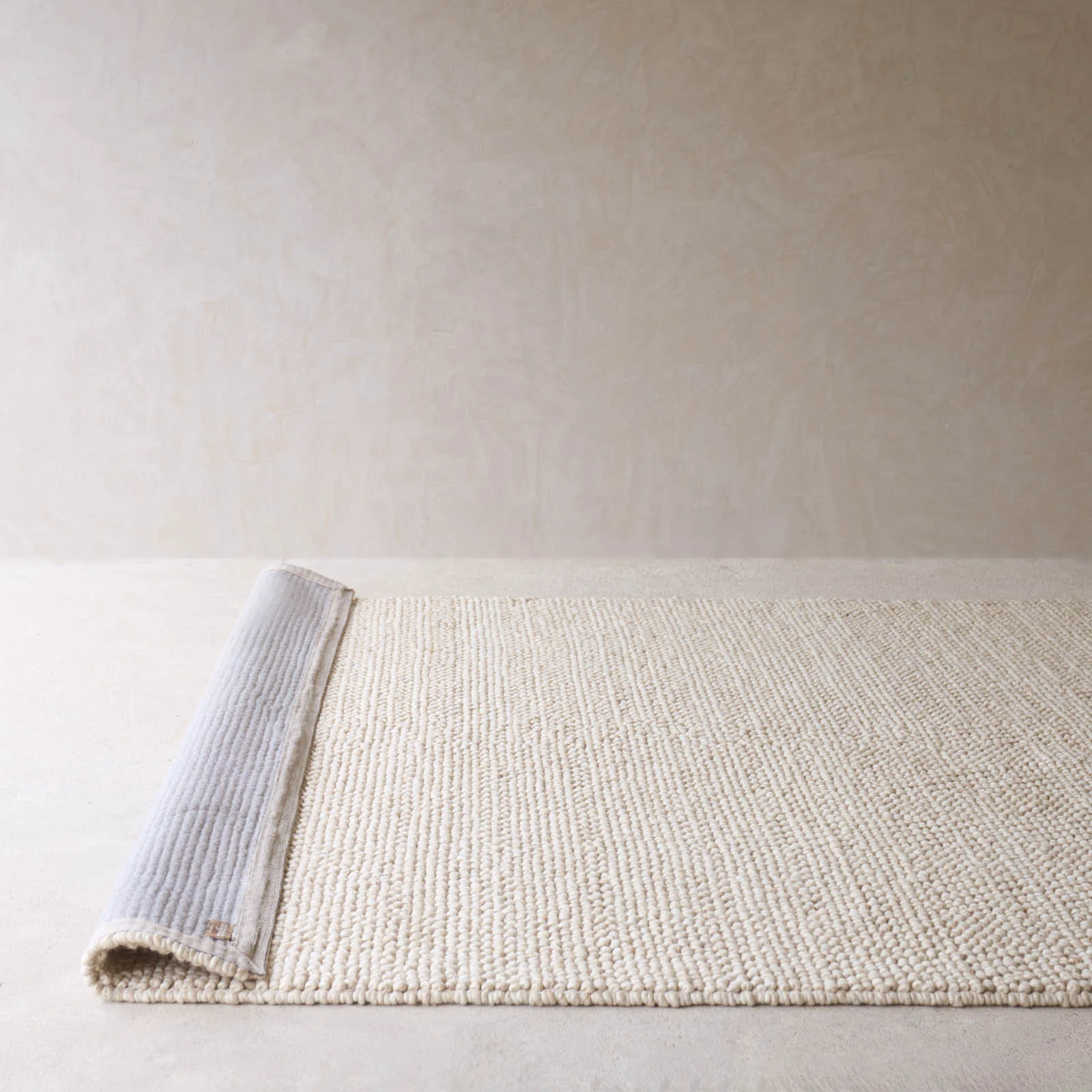 Tundra Wool Handwoven Rug | Natural - Image 2