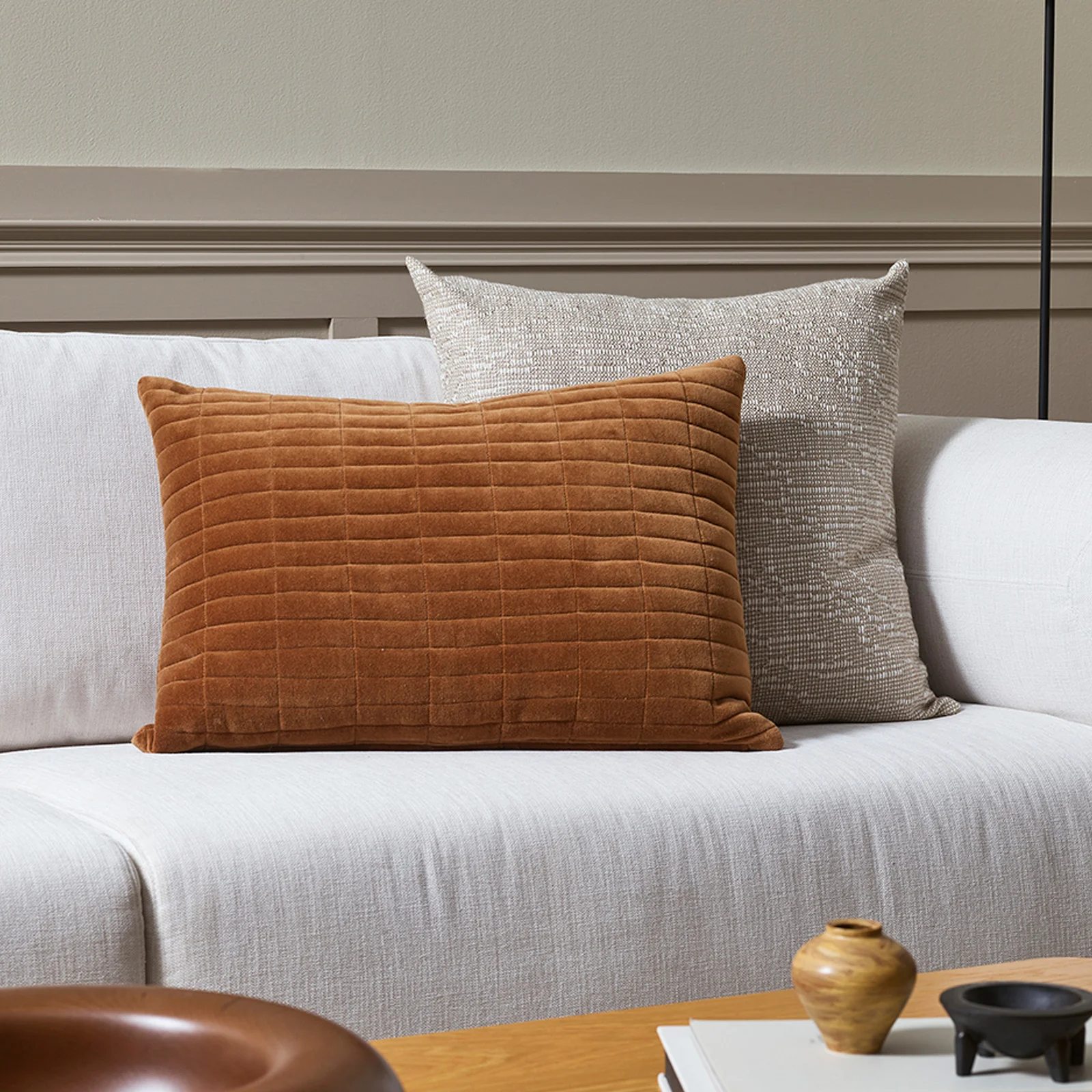 Turner Lumbar Cushion | Tobacco (40 x 60cm) - Image 3