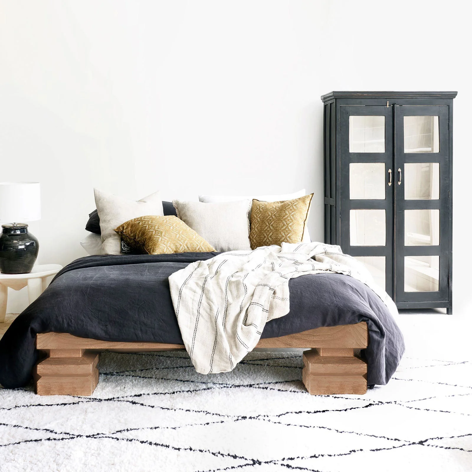 Umpak Bed Frame | Teak - Natural - Image 4