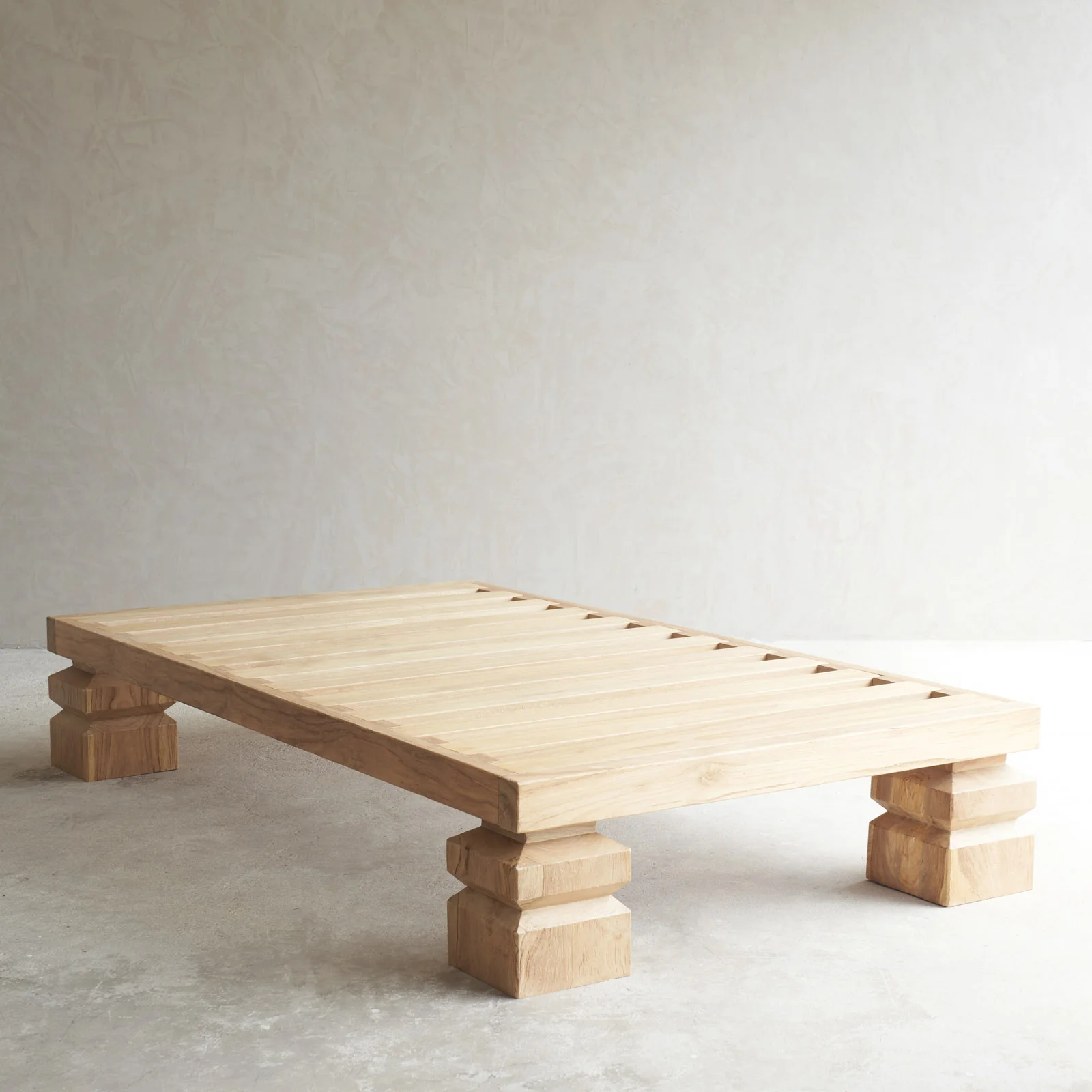 Umpak Bed Frame | Teak - Natural (SG Super Single) - Image 5