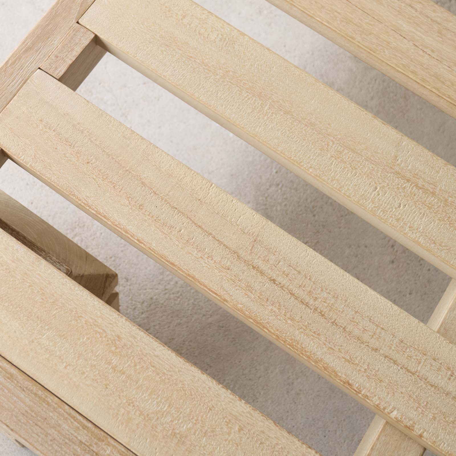 Umpak Bed Frame | Teak - Whitewash (SG Super Single) - Image 4