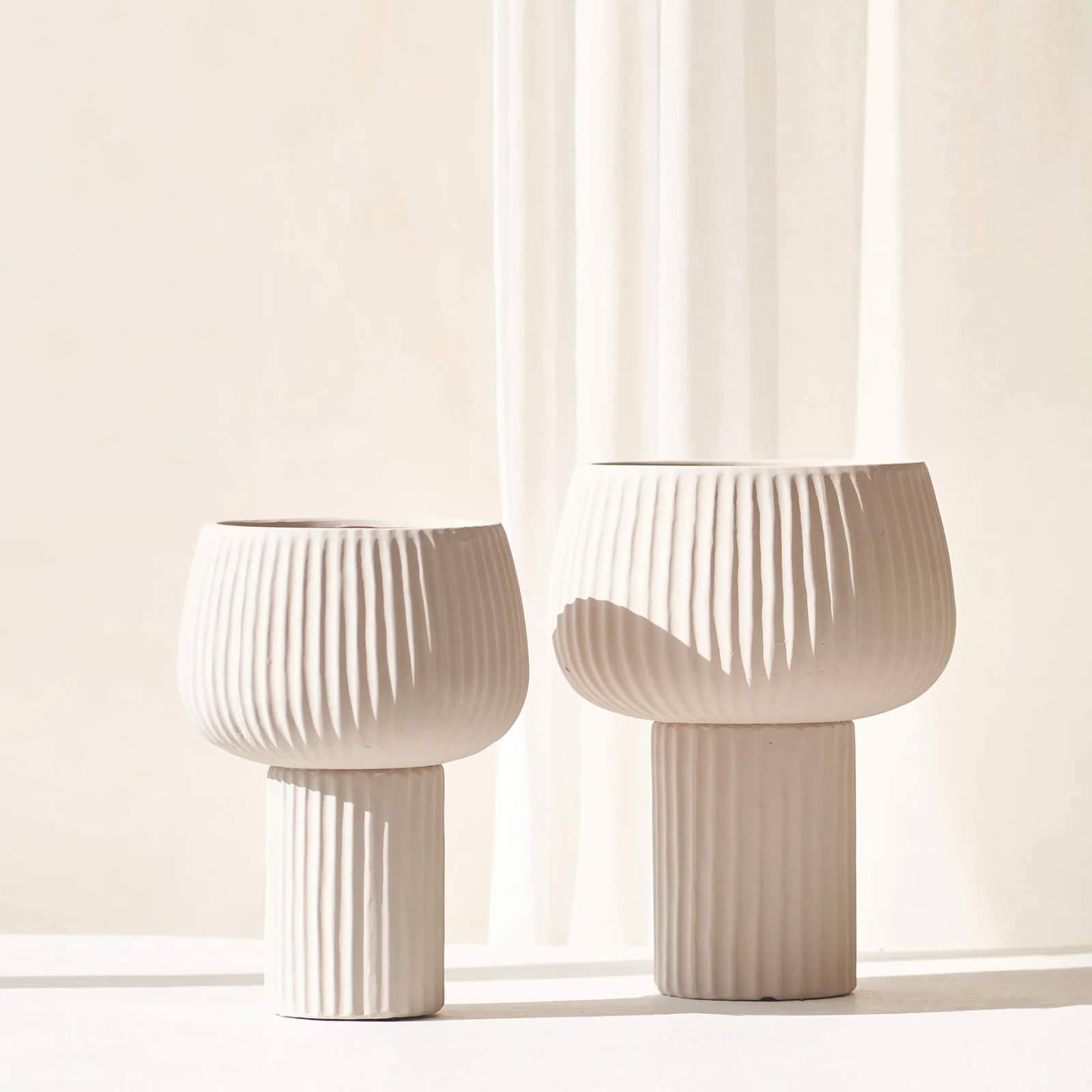 Feya Vase | Cream