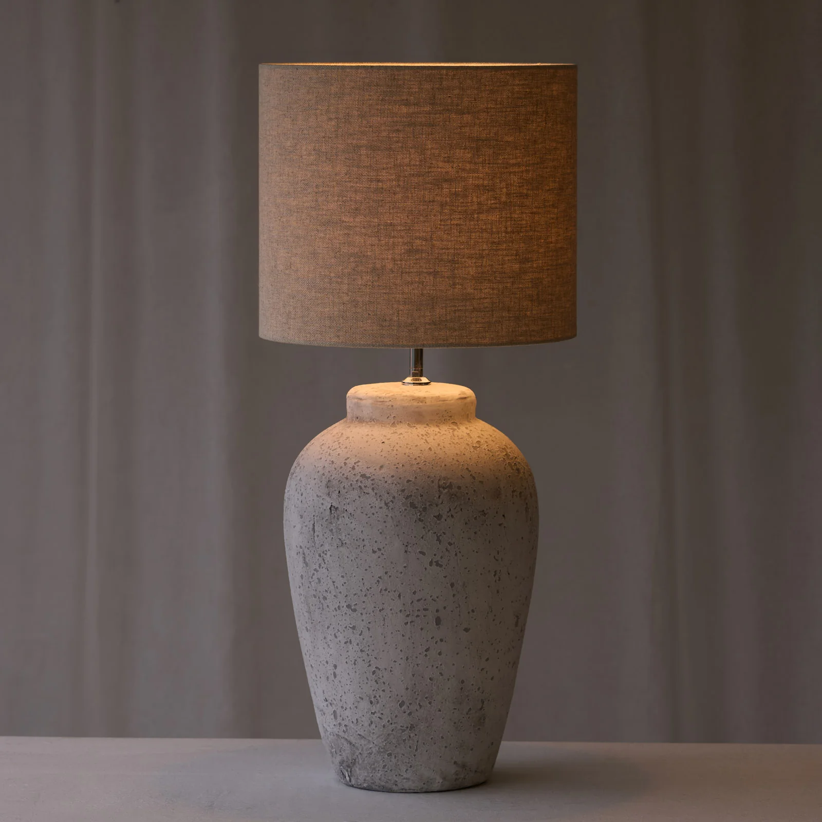 Vesuvius Table Lamp | Light Grey (55cm) - Image 5