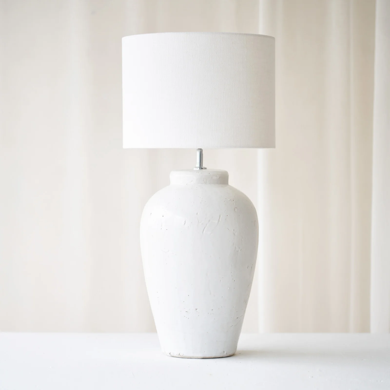Vesuvius Table Lamp | White (55cm)