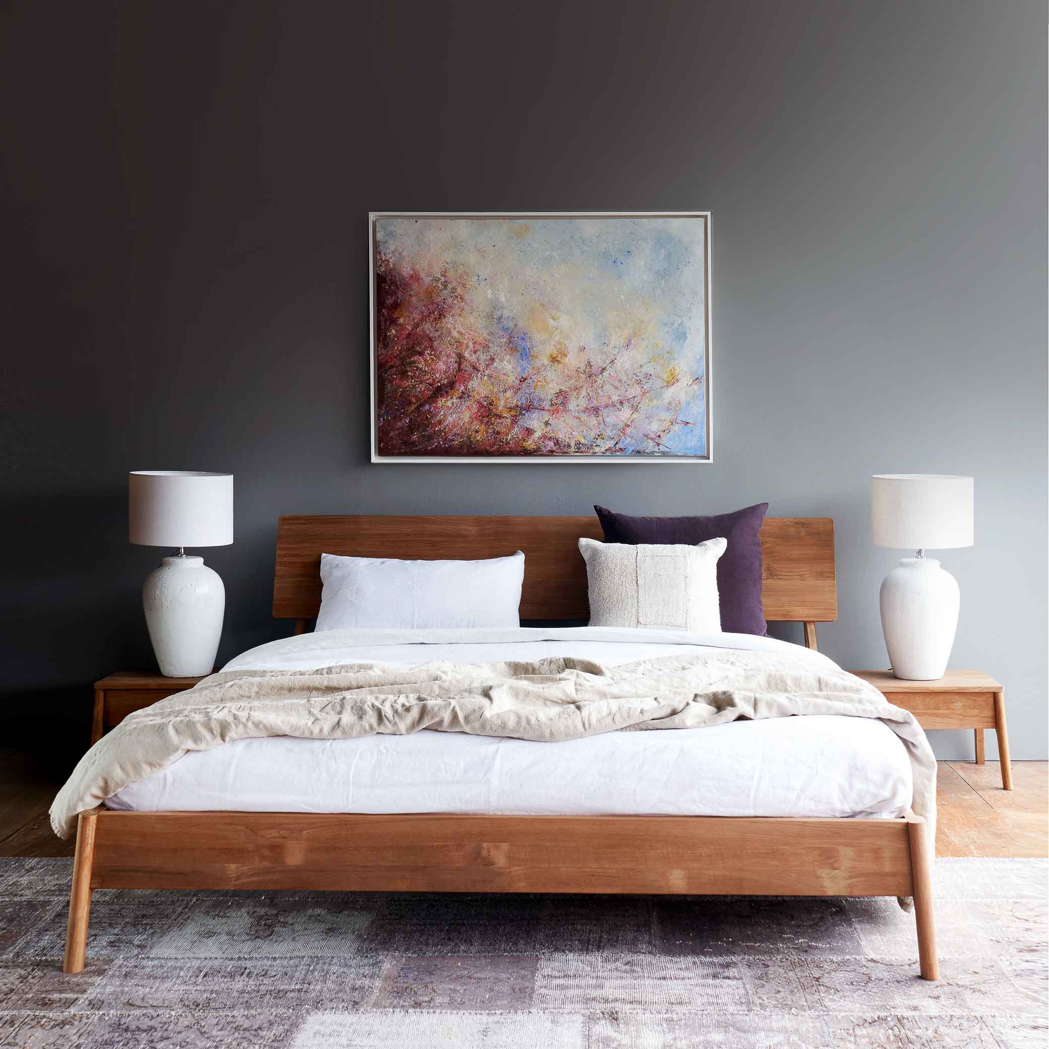 Vesuvius Table Lamp | White (55cm) - Image 3
