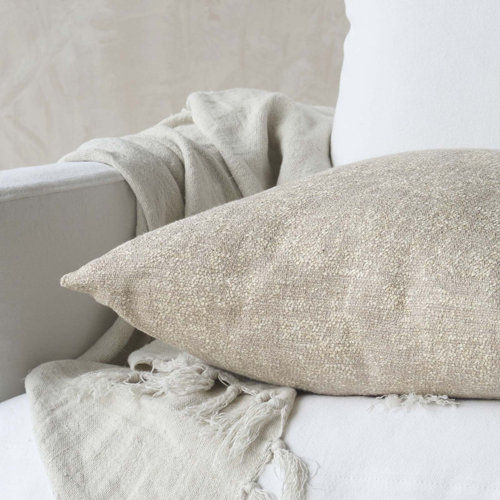 Vincent Cushion | Ivory (55 x 55cm) - Image 3