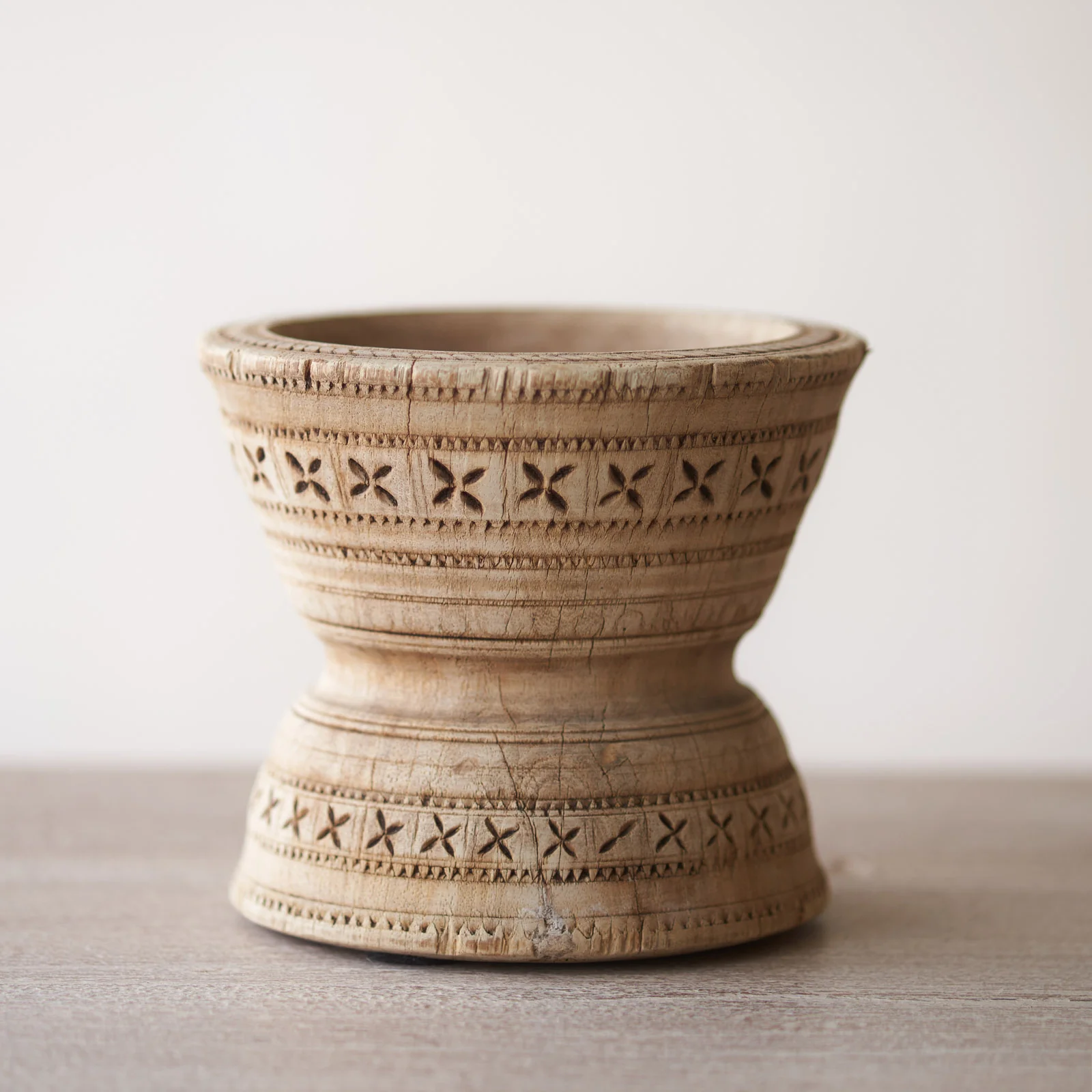 Vintage Binjani Candle Holder - Round - Image 10