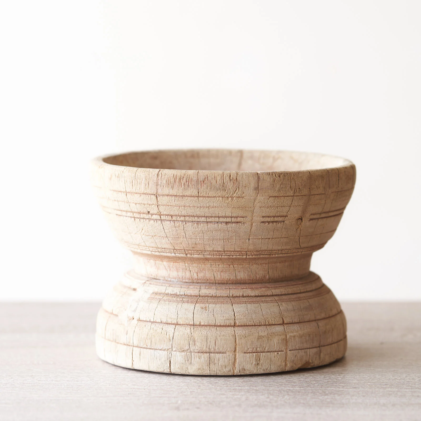 Vintage Binjani Candle Holder - Round - Image 12