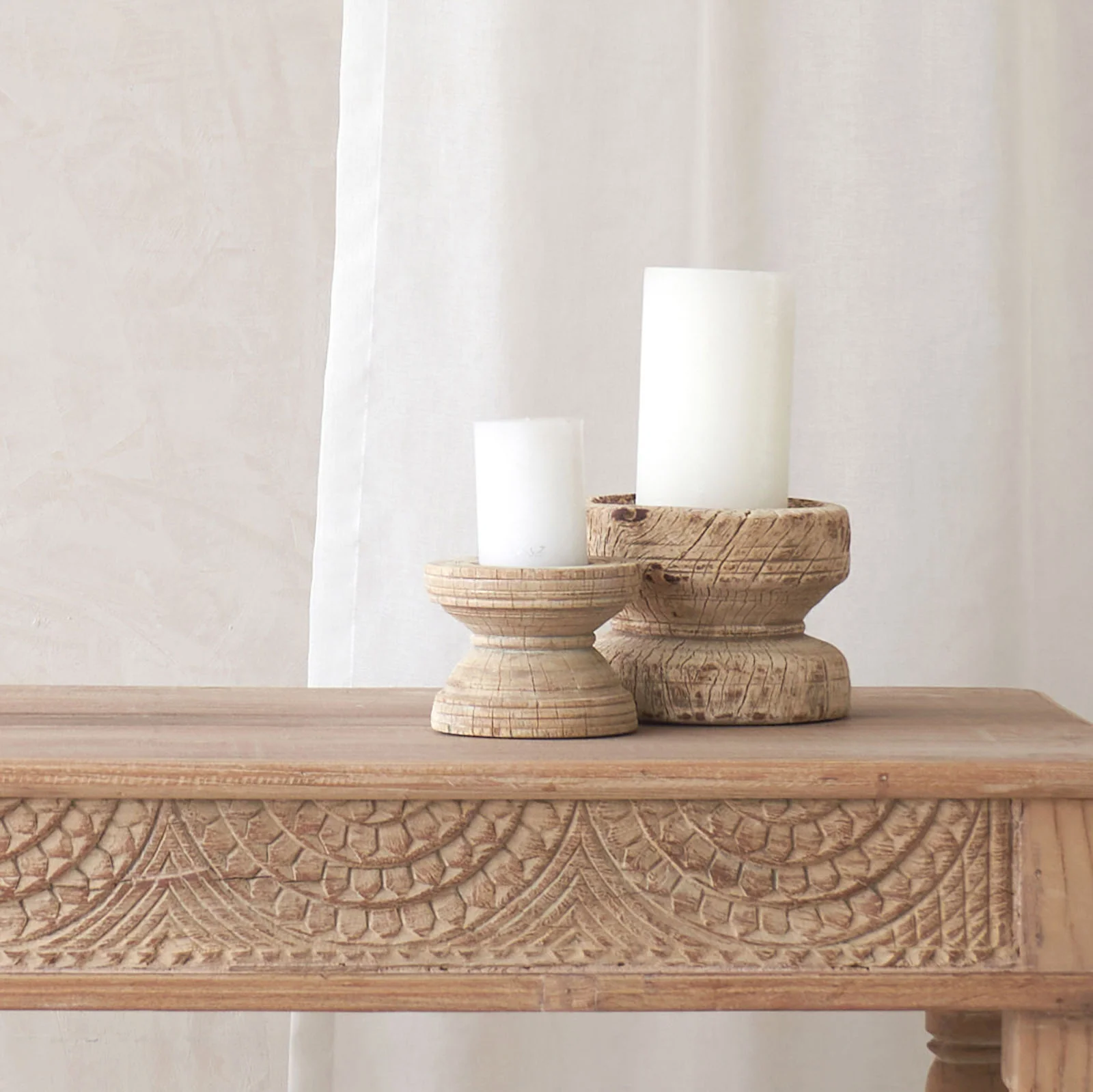 Vintage Binjani Candle Holder - Round - Image 18