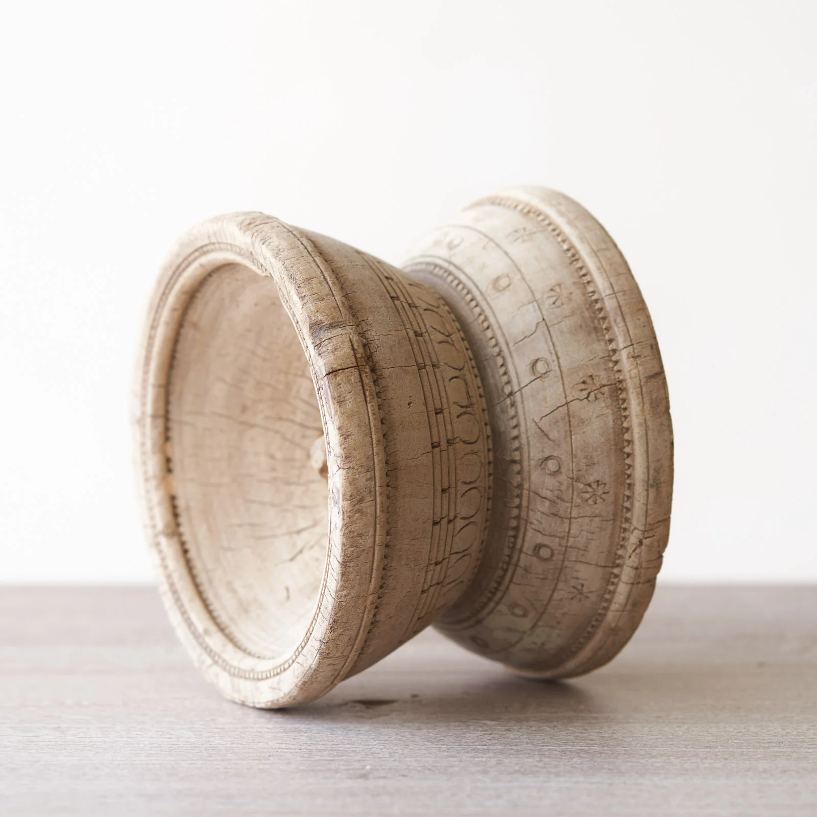 Vintage Binjani Candle Holder - Round - Image 5