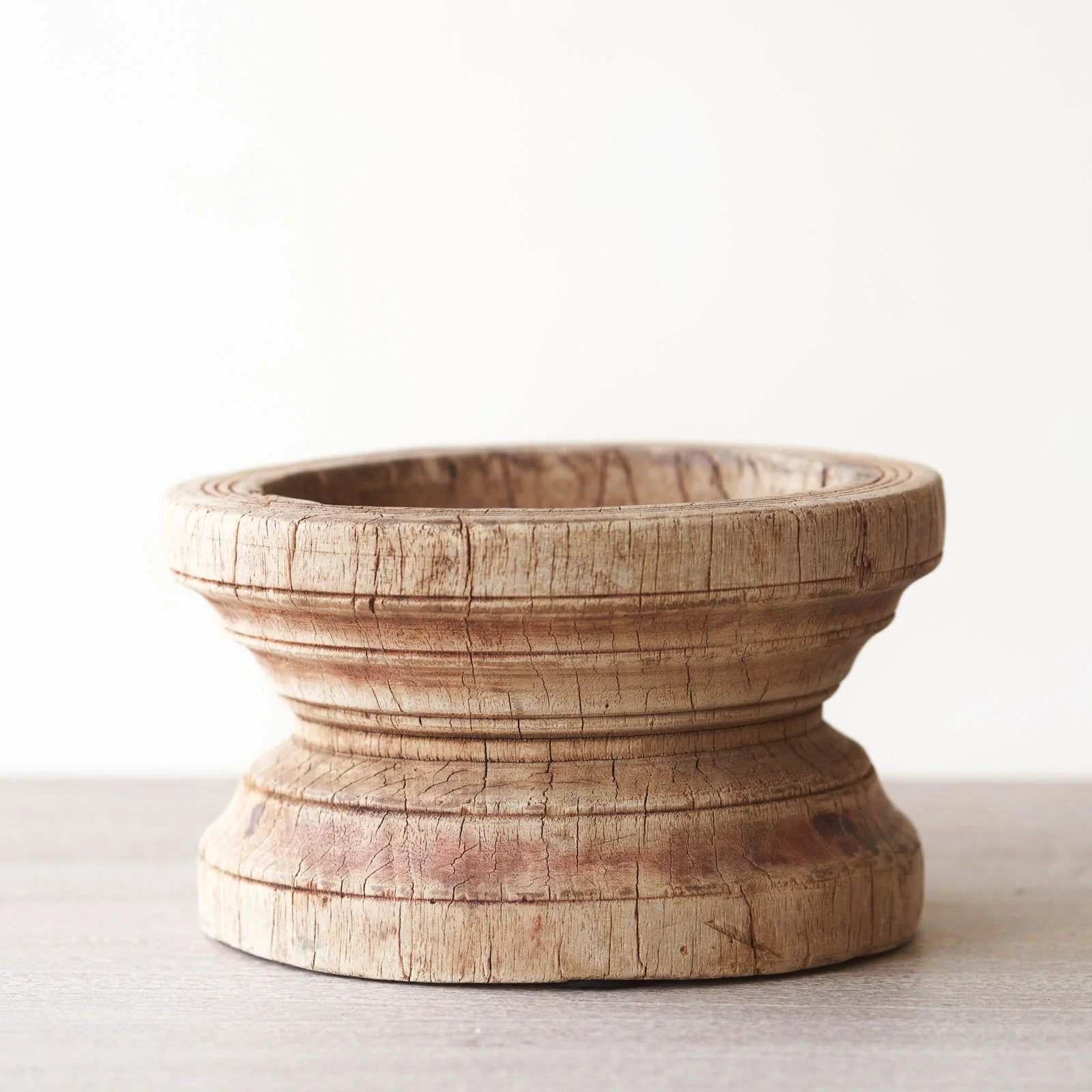 Vintage Binjani Candle Holder - Round - Image 6