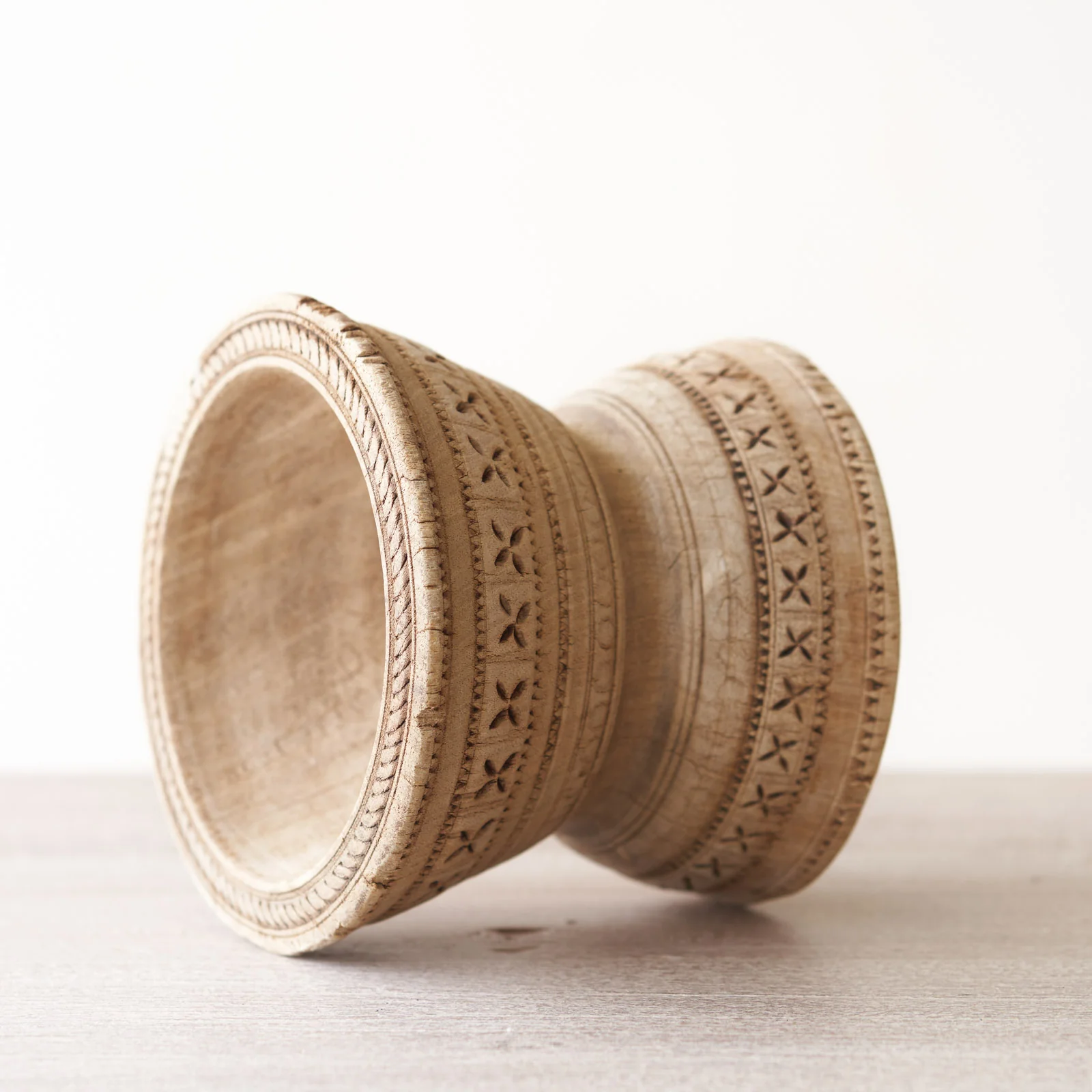 Vintage Binjani Candle Holder - Round - Image 7