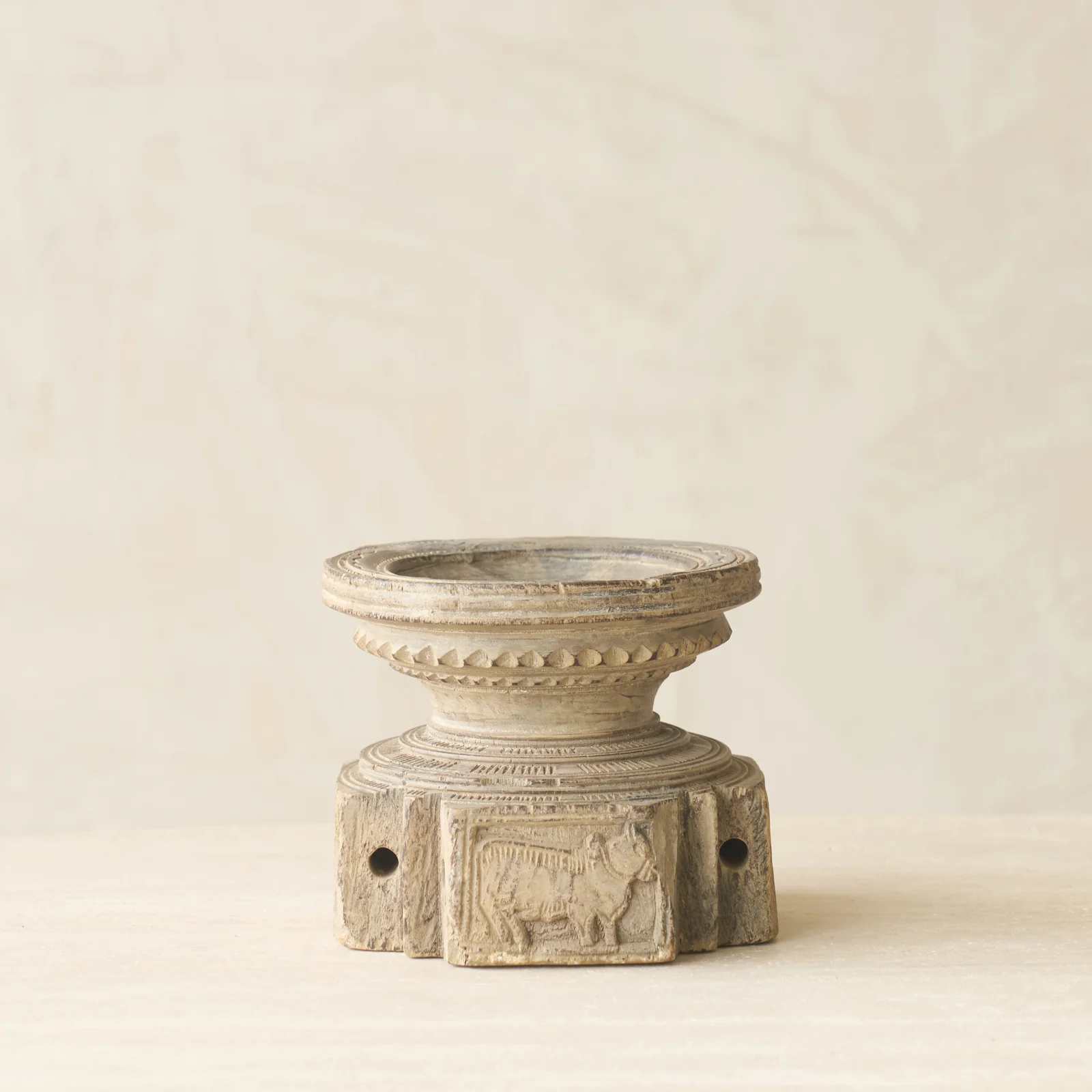 Vintage Carved Candle Holder - Image 21