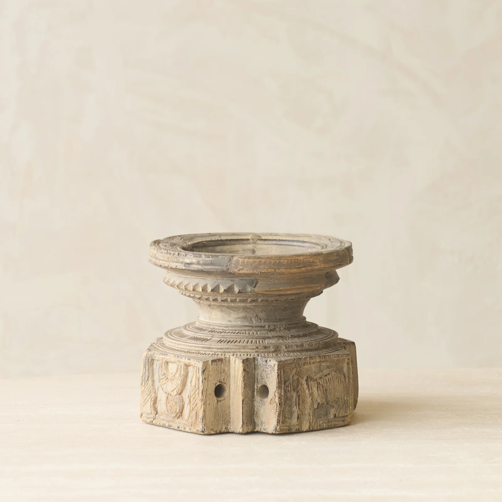 Vintage Carved Candle Holder - Image 24
