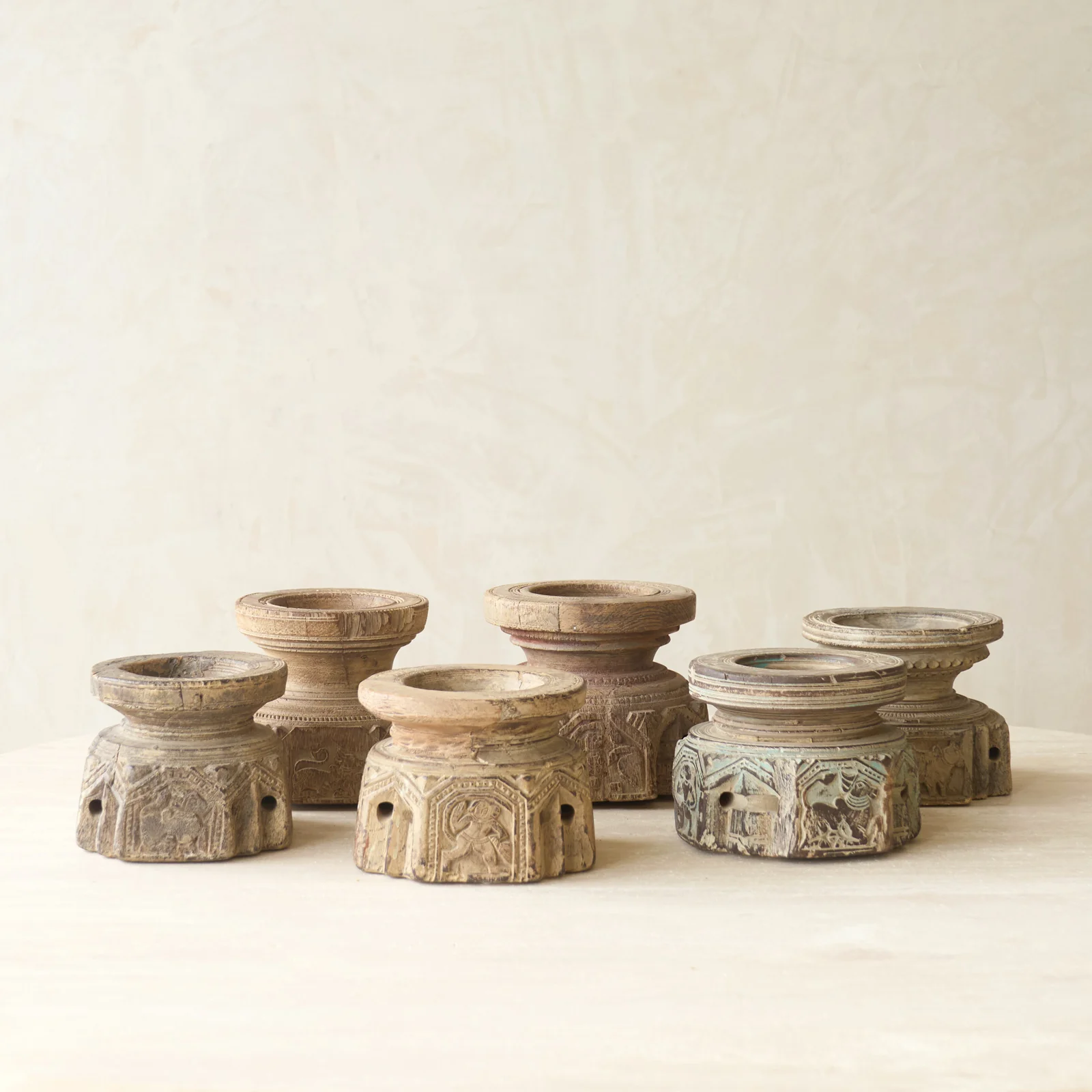 Vintage Carved Candle Holder - Image 25