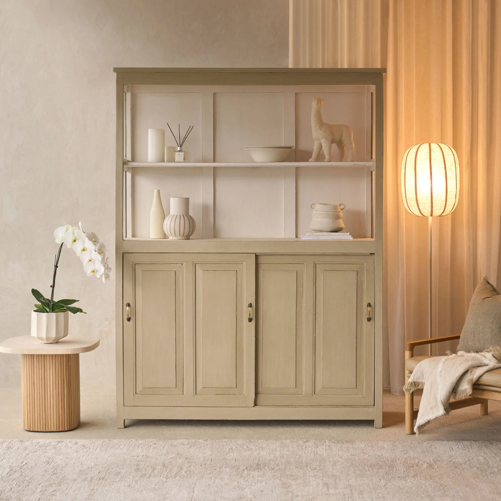 Vintage Extra Large Cabinet | Linen