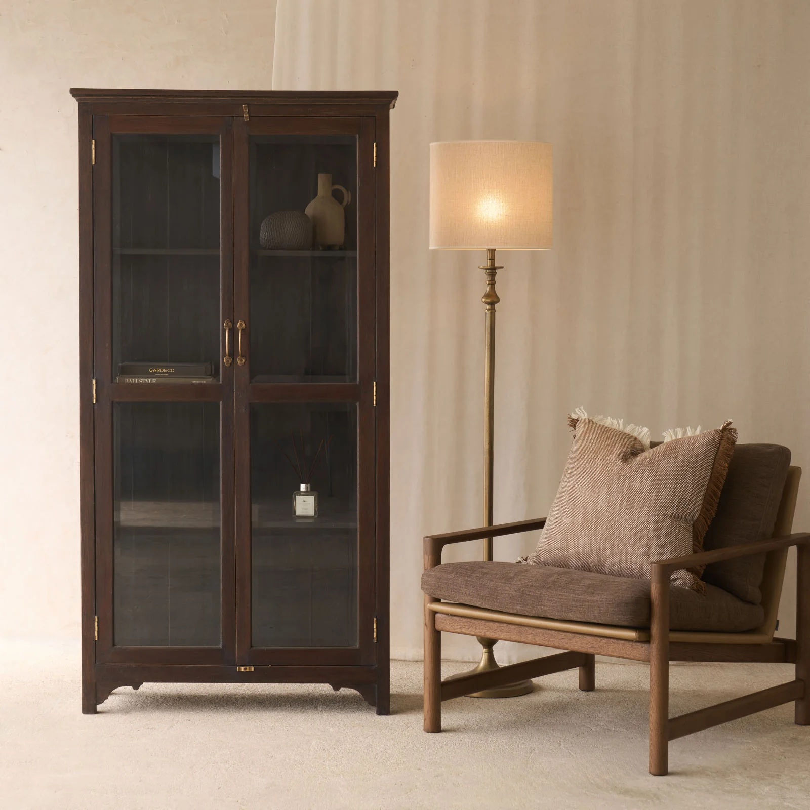 Vintage Large Cabinet | Chocolate