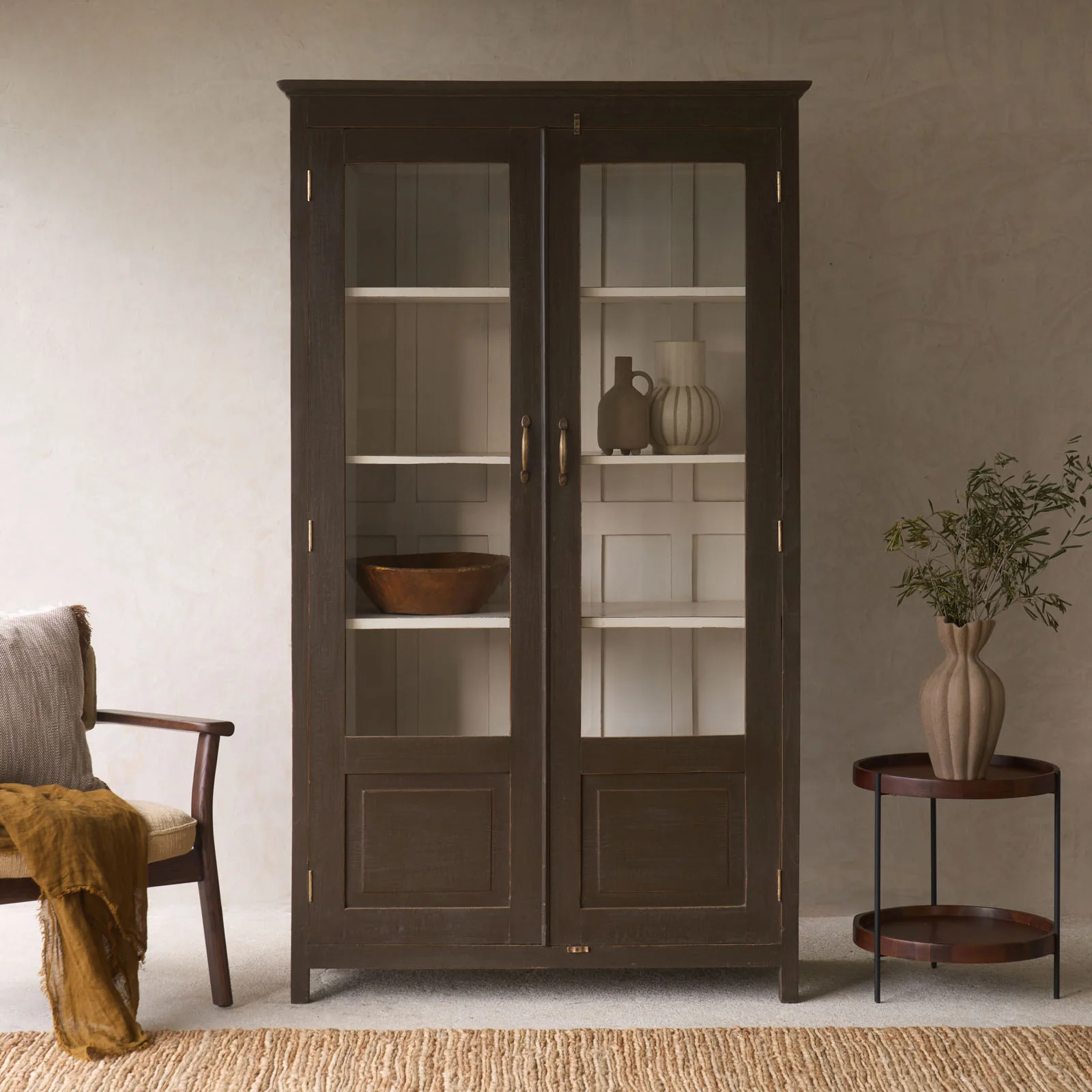 Vintage Large Cabinet | Chocolate