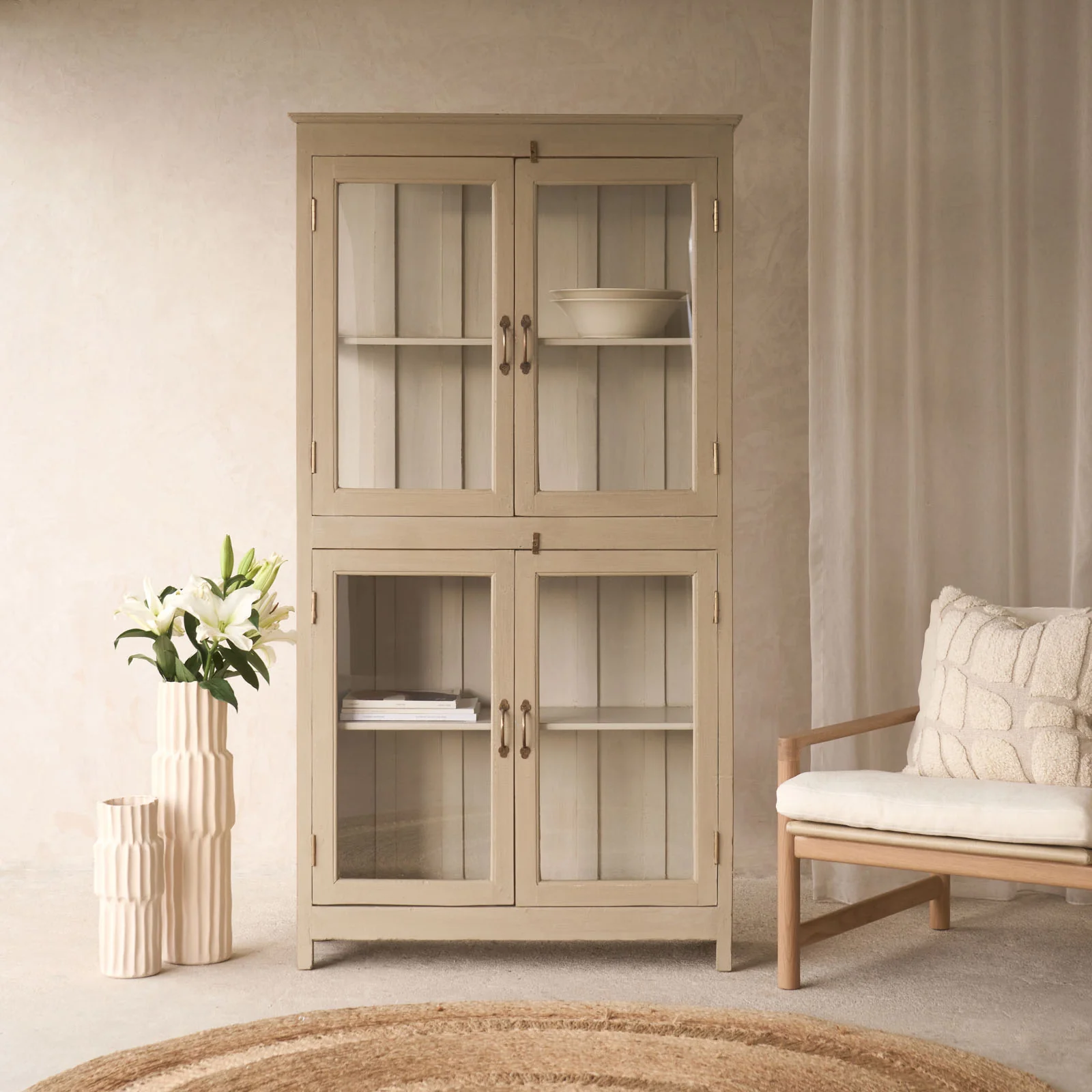 Vintage Large Cabinet | Linen