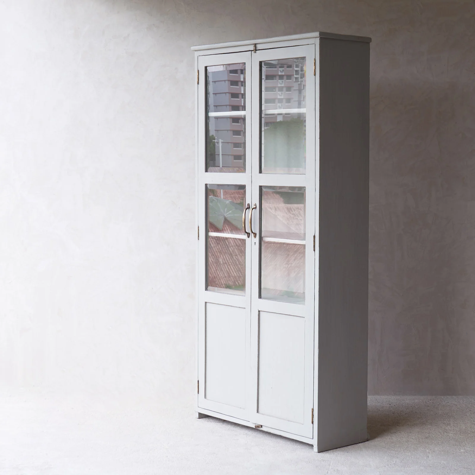 Vintage Large Cabinet | Pewter - Image 3