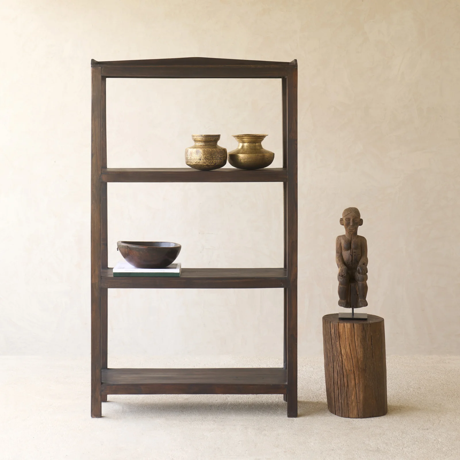 Vintage Large Shelf | Dark Brown