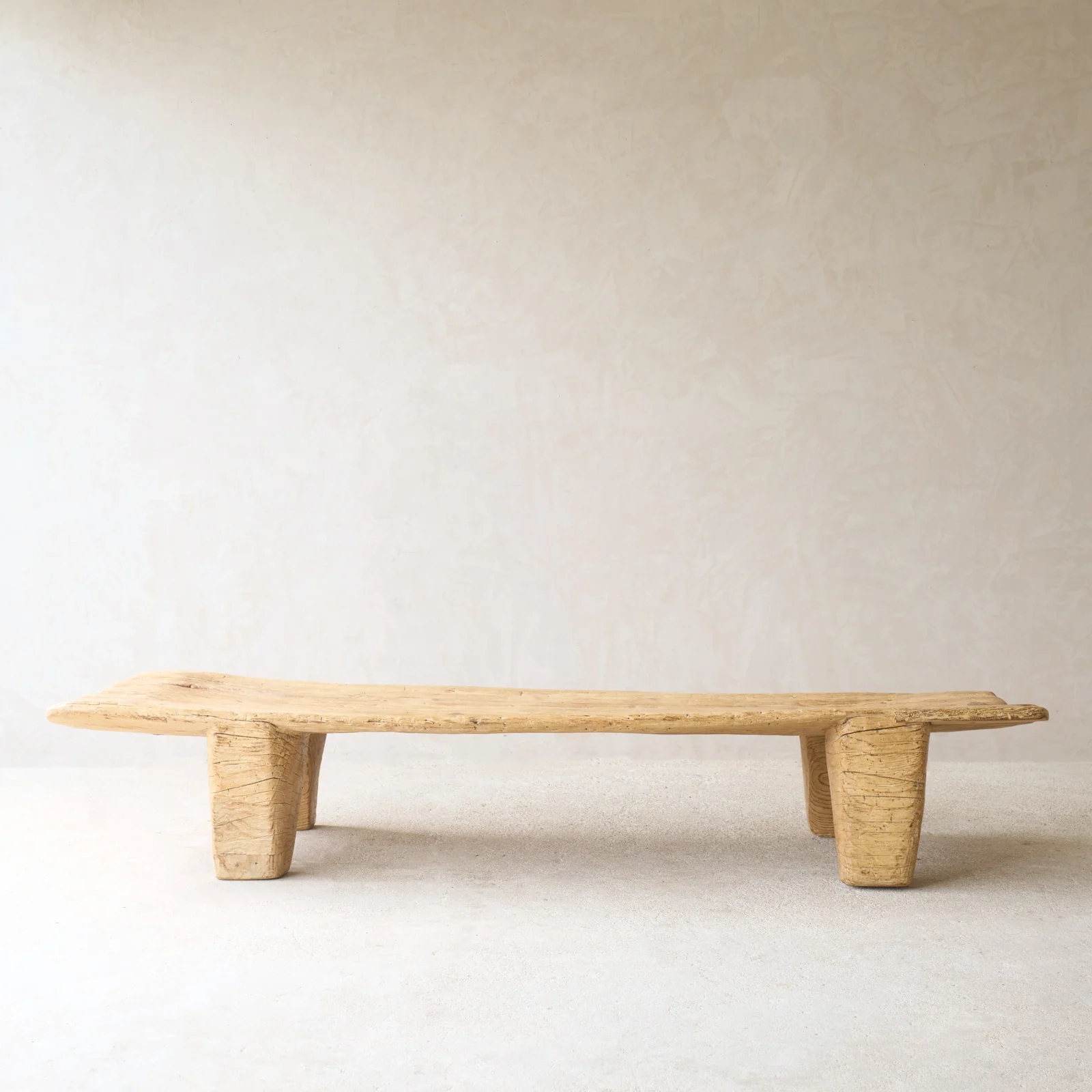 Vintage Naga Tribal Coffee Table | Natural No. 2 - Image 3