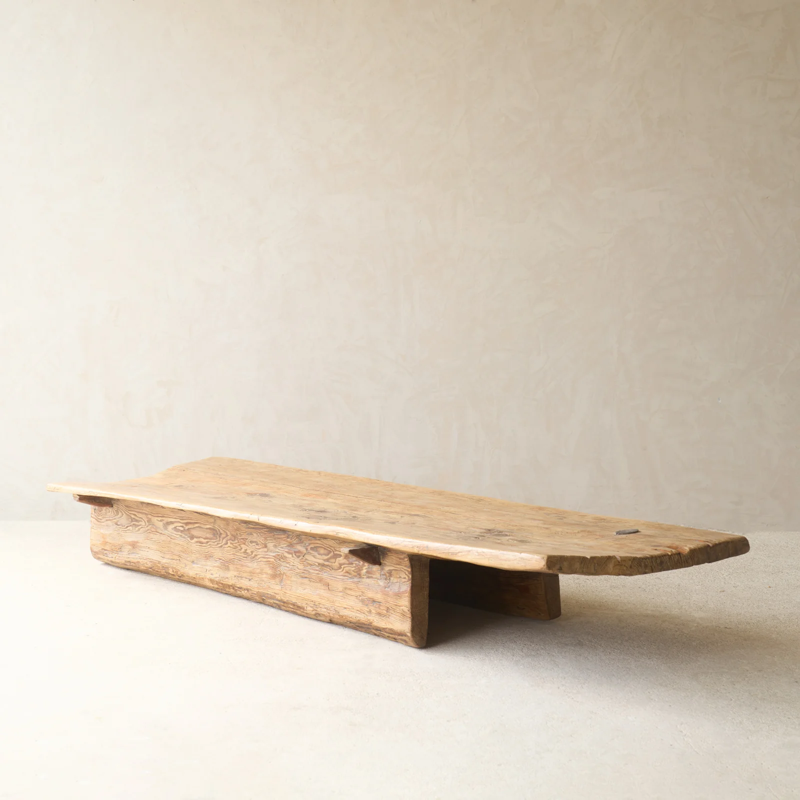 Vintage Naga Tribal Coffee Table | Natural No. 1 - Image 4