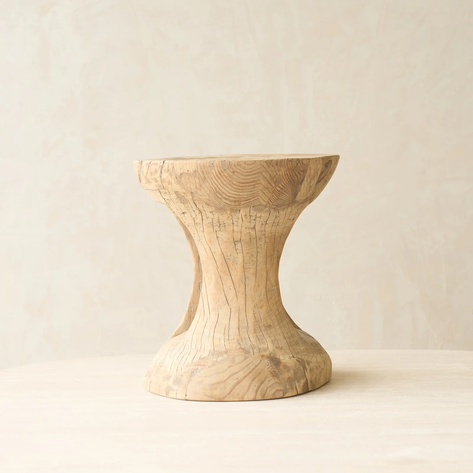 Vintage Naga Tribal Side Table | Natural - Image 8
