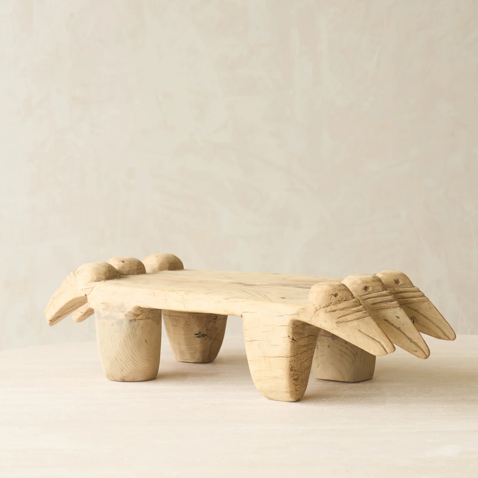 Vintage Naga Tribal Stool - Image 3