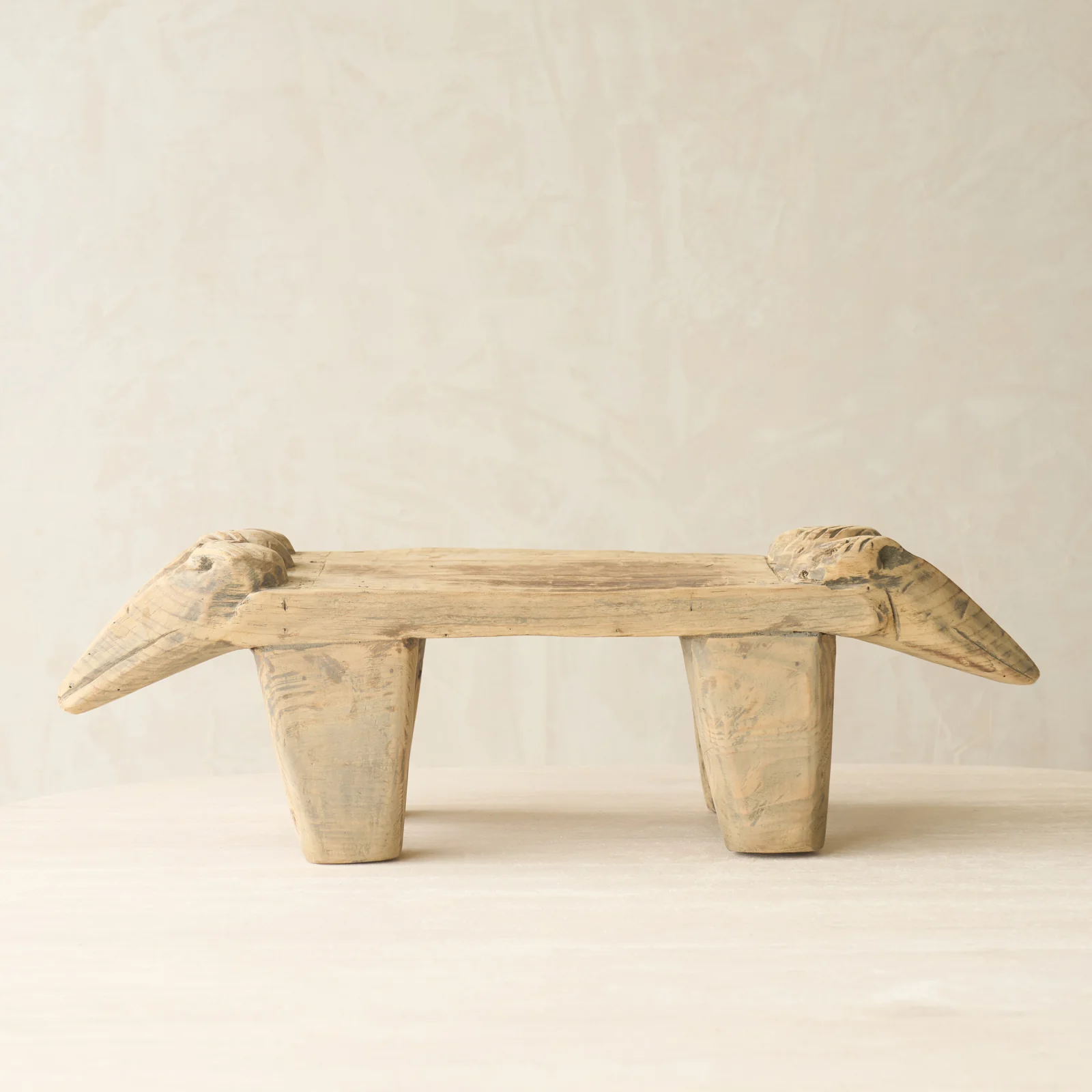 Vintage Naga Tribal Stool - Image 5