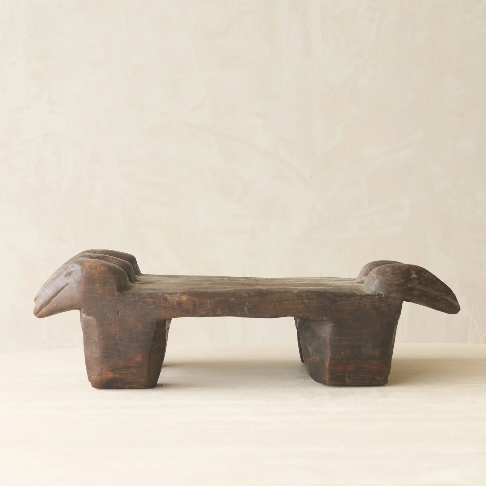 Vintage Naga Tribal Stool - Image 8