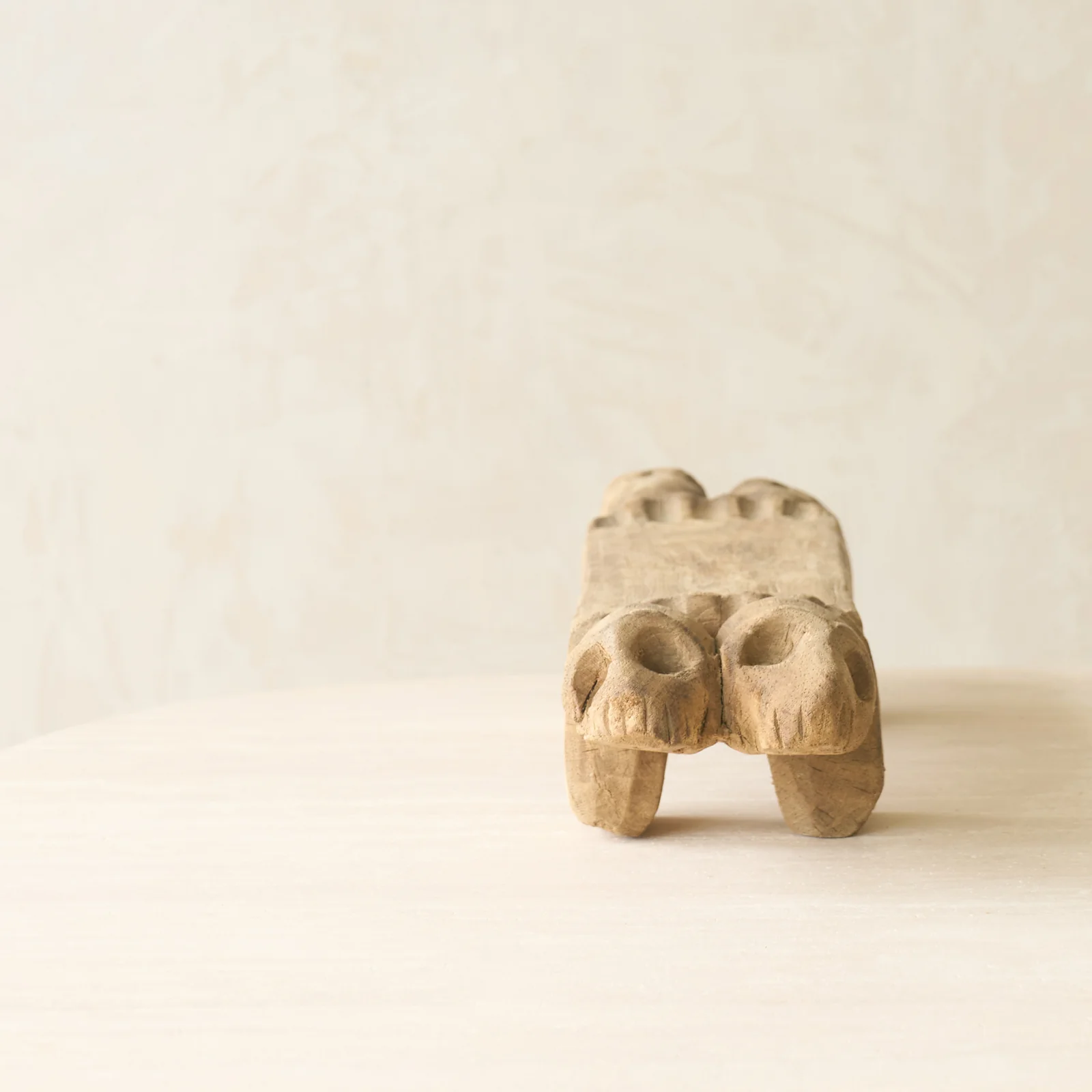 Vintage Naga Tribal Stool | Natural - Image 6
