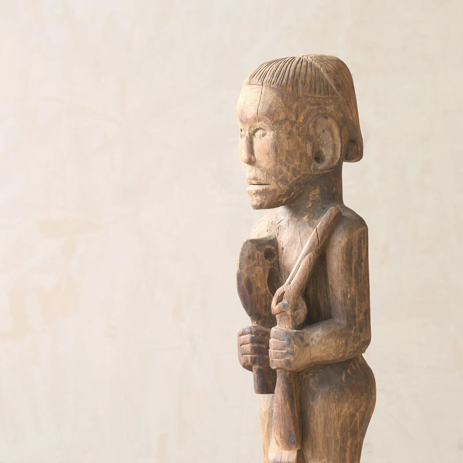 Vintage Naga Tribal Wood Sculpture | No. 1 - Image 3