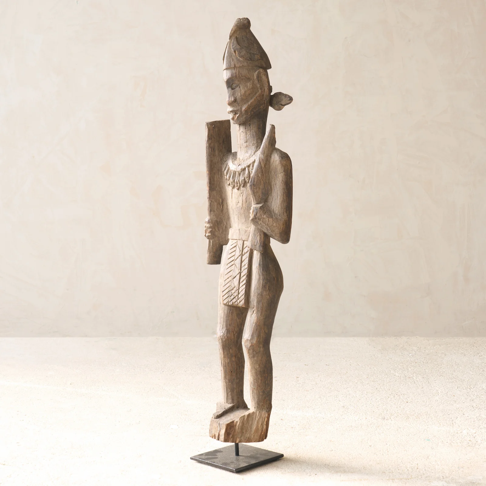 Vintage Naga Tribal Wood Sculpture | No. 5 - Image 2