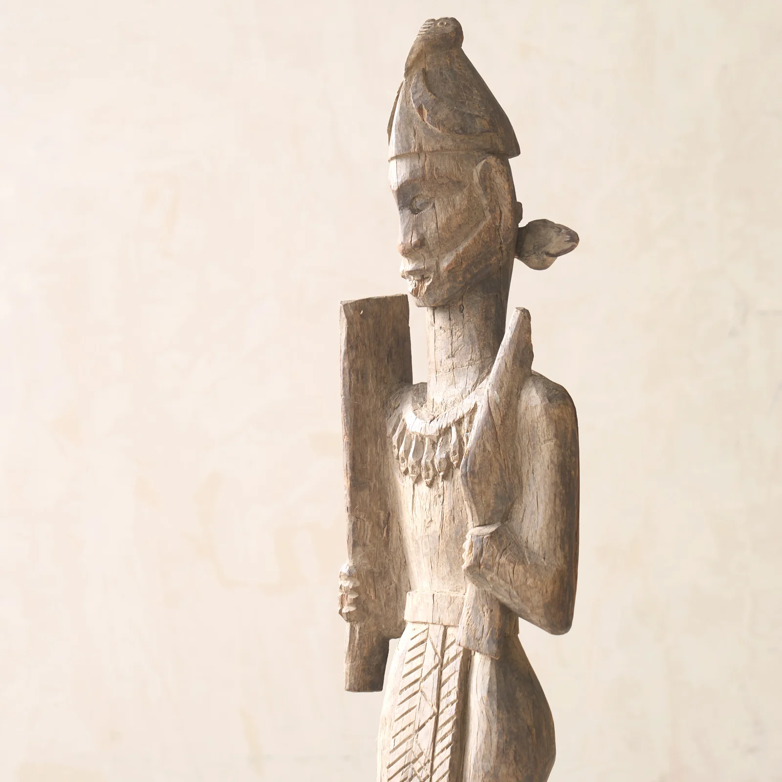 Vintage Naga Tribal Wood Sculpture | No. 5 - Image 3