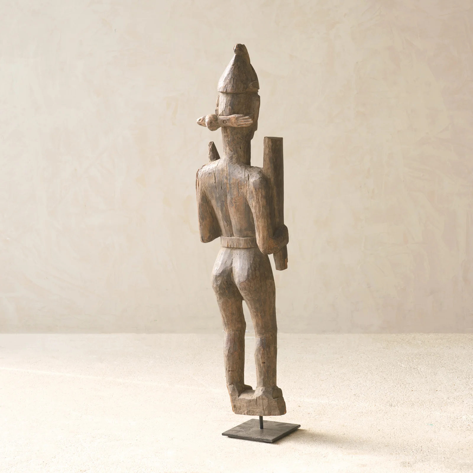 Vintage Naga Tribal Wood Sculpture | No. 5 - Image 4